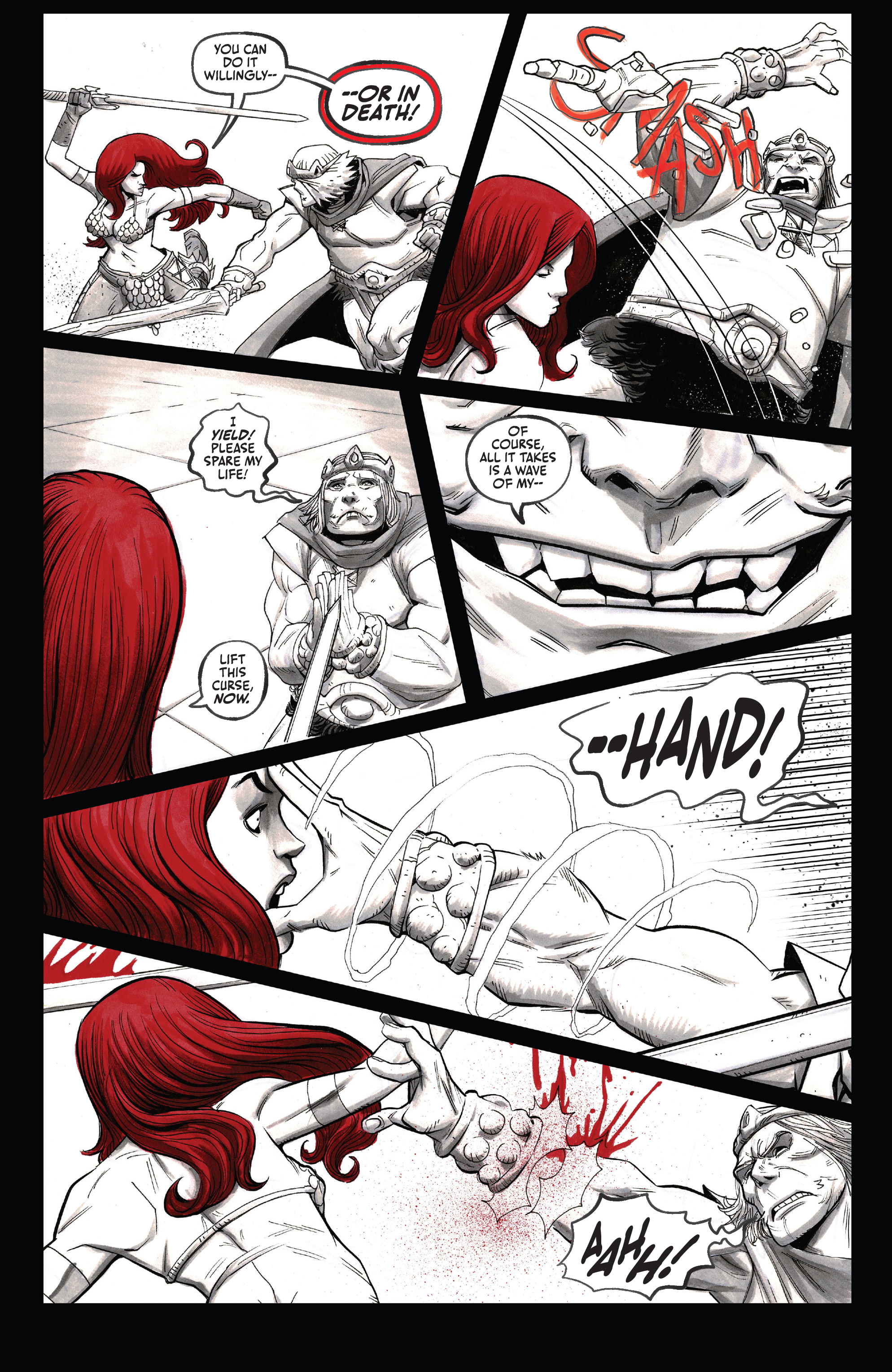 Red Sonja: Black, White, Red (2021-) issue 4 - Page 32