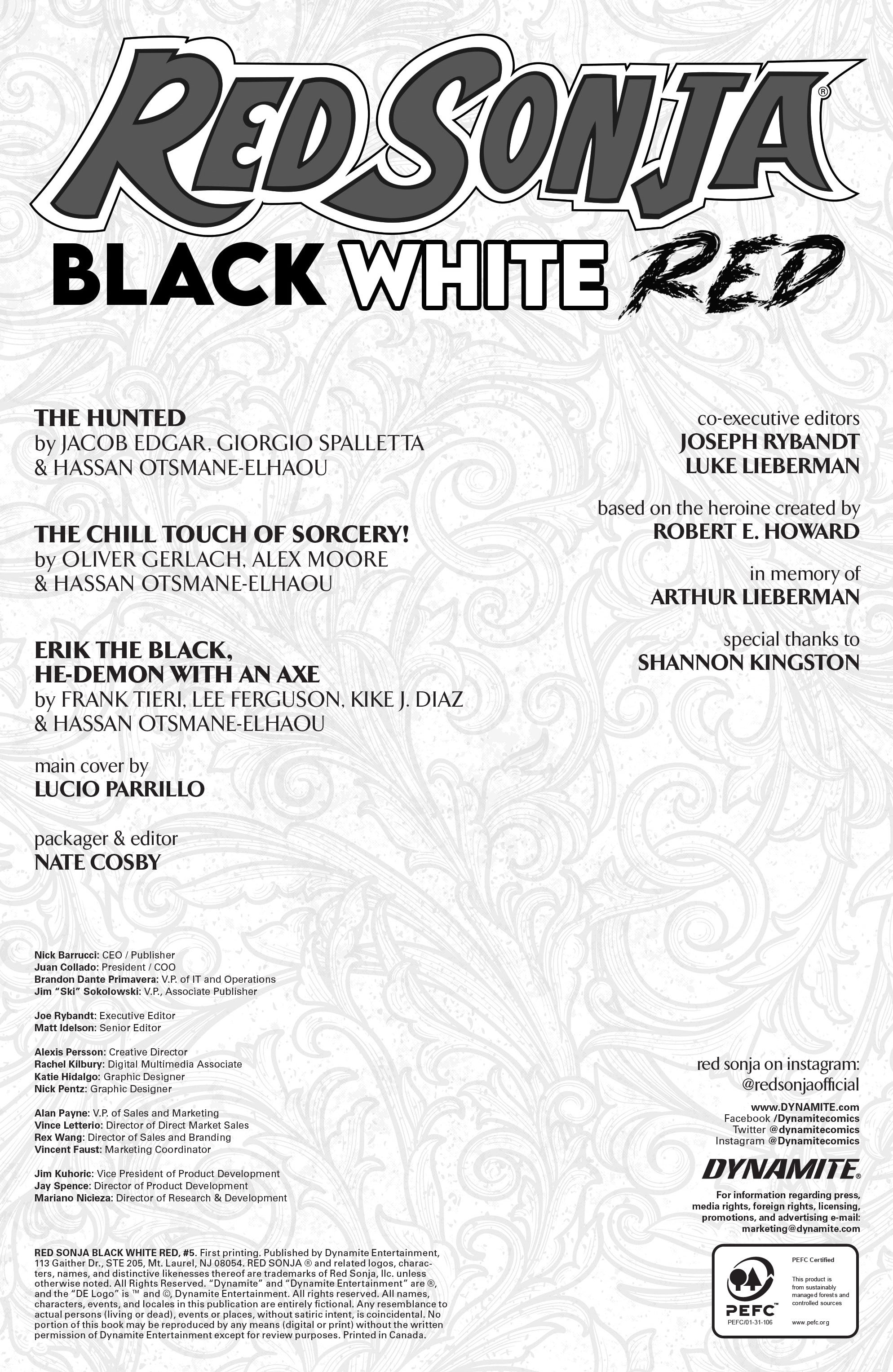 Red Sonja: Black, White, Red (2021-) issue 5 - Page 5