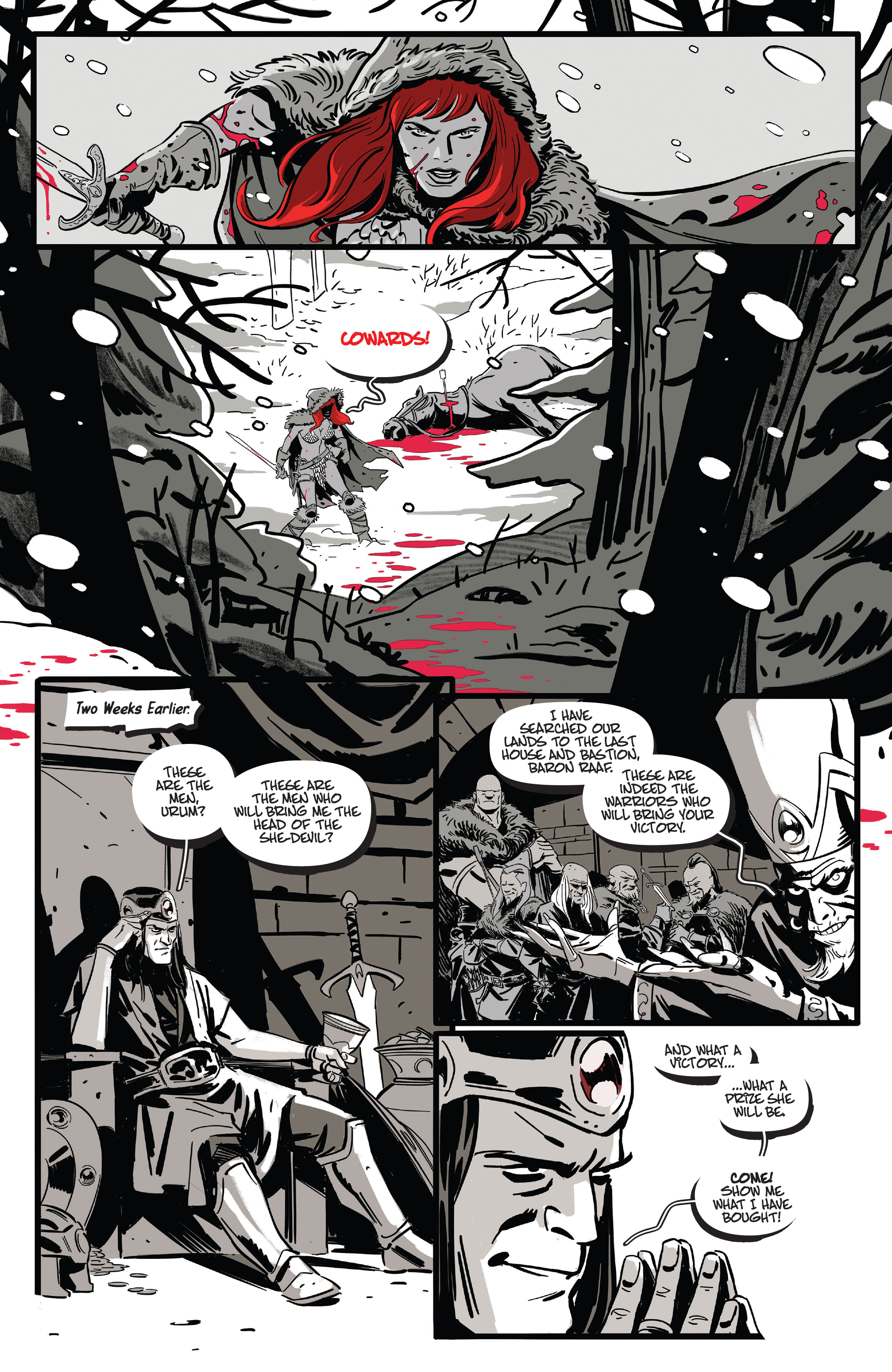 Red Sonja: Black, White, Red (2021-) issue 5 - Page 6