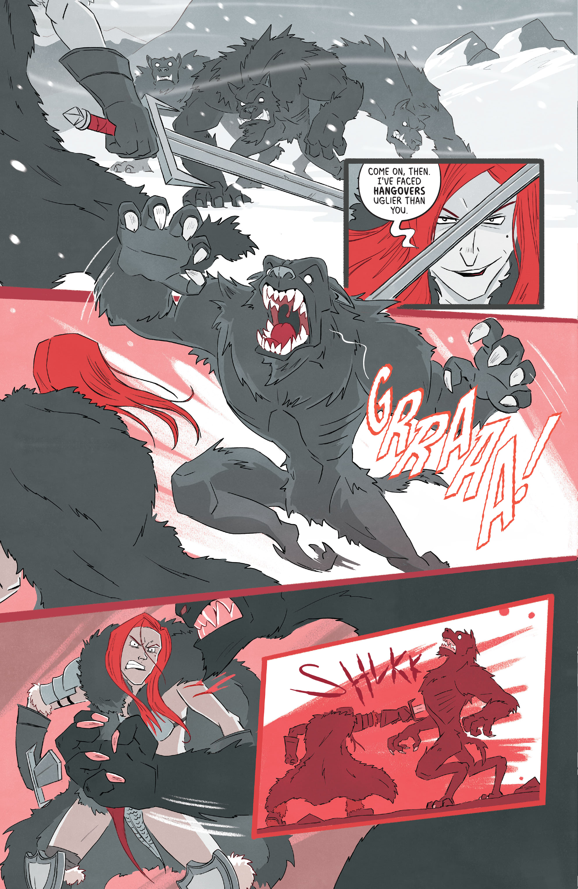 Red Sonja: Black, White, Red (2021-) issue 5 - Page 21