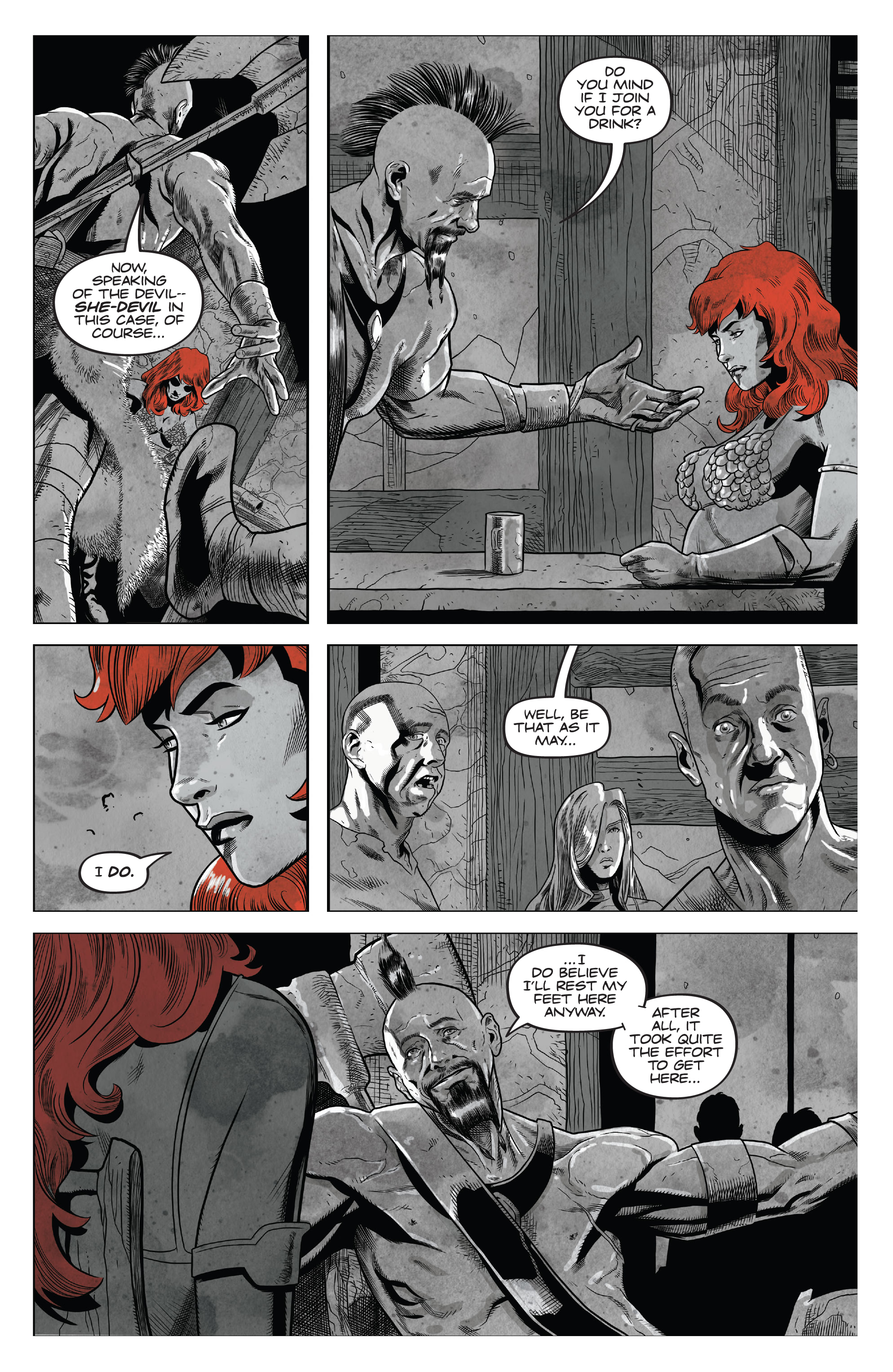 Red Sonja: Black, White, Red (2021-) issue 5 - Page 28