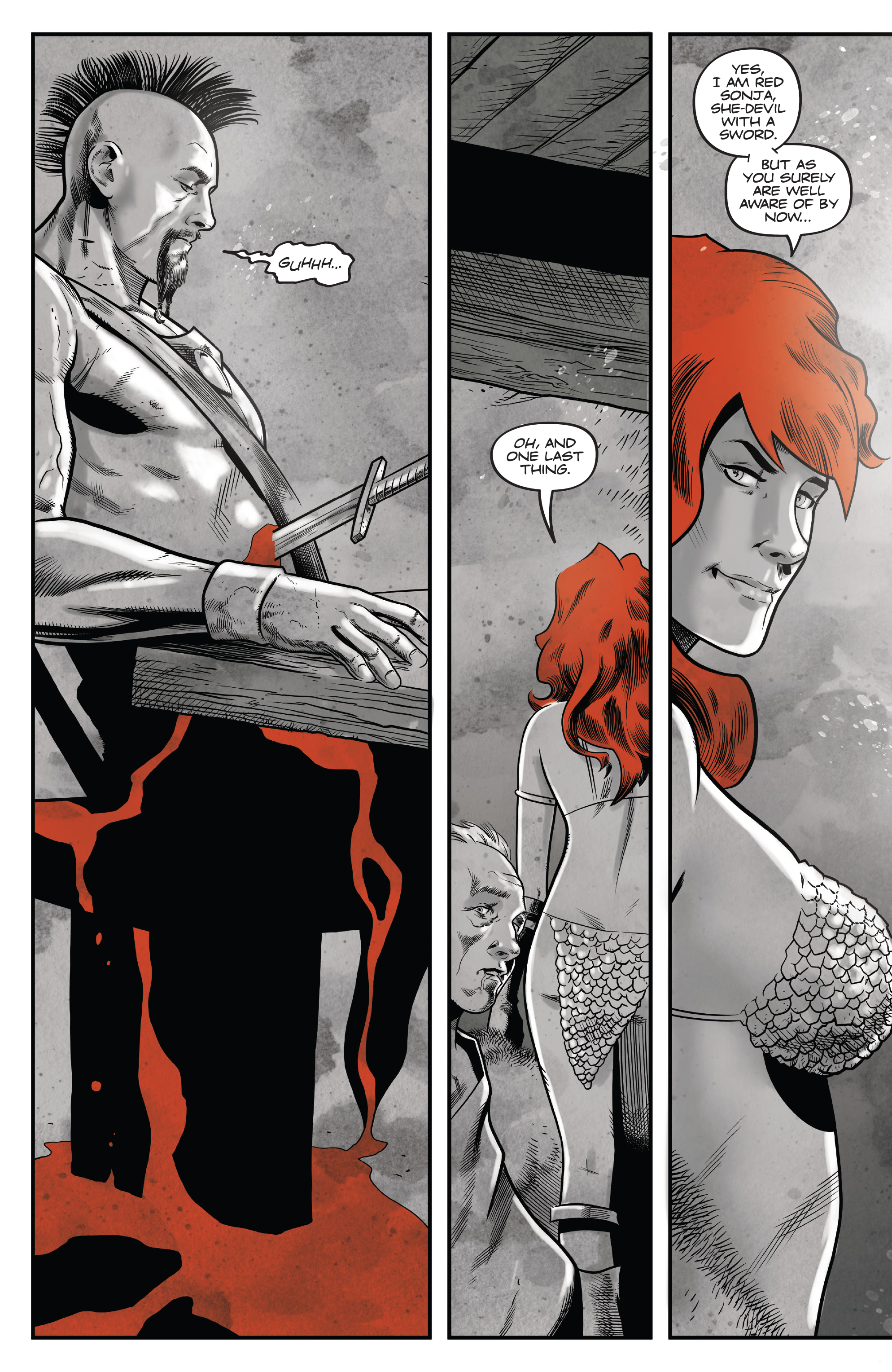 Red Sonja: Black, White, Red (2021-) issue 5 - Page 33