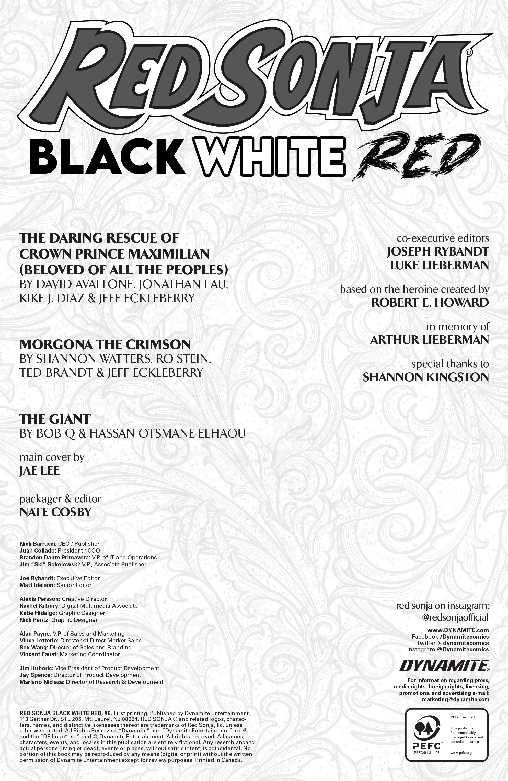 Red Sonja: Black, White, Red (2021-) issue 6 - Page 5