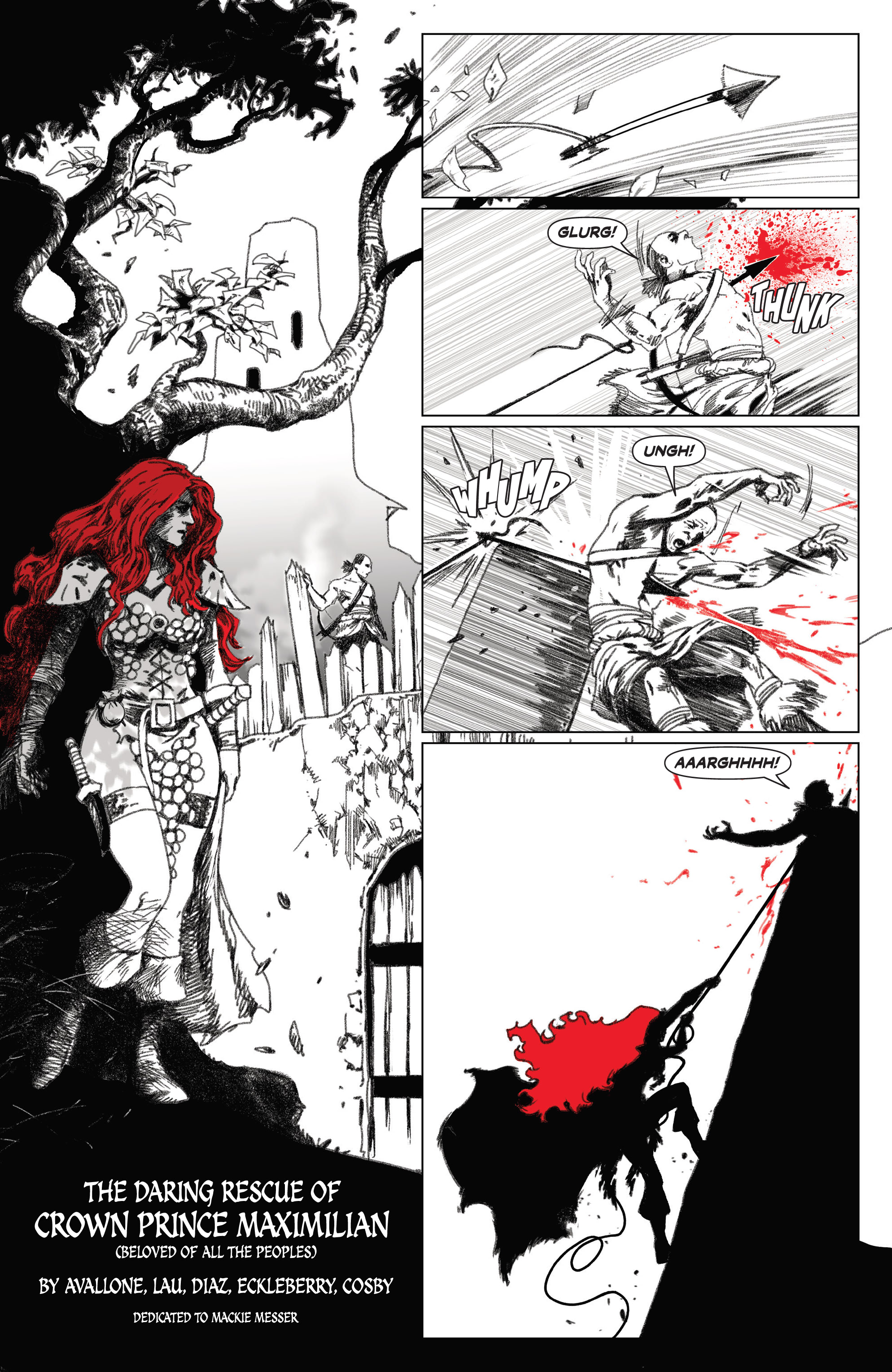 Red Sonja: Black, White, Red (2021-) issue 6 - Page 7