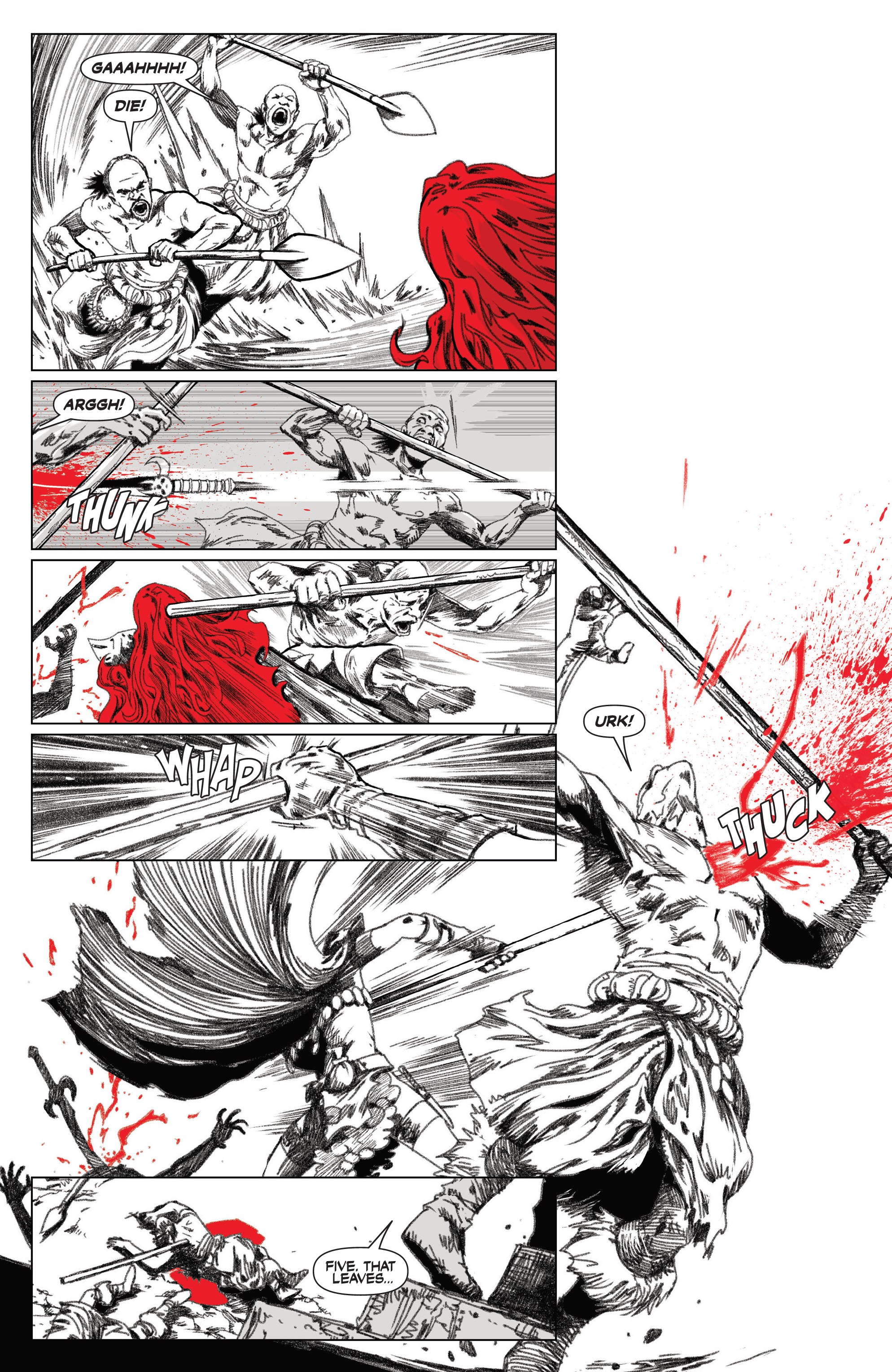 Red Sonja: Black, White, Red (2021-) issue 6 - Page 10