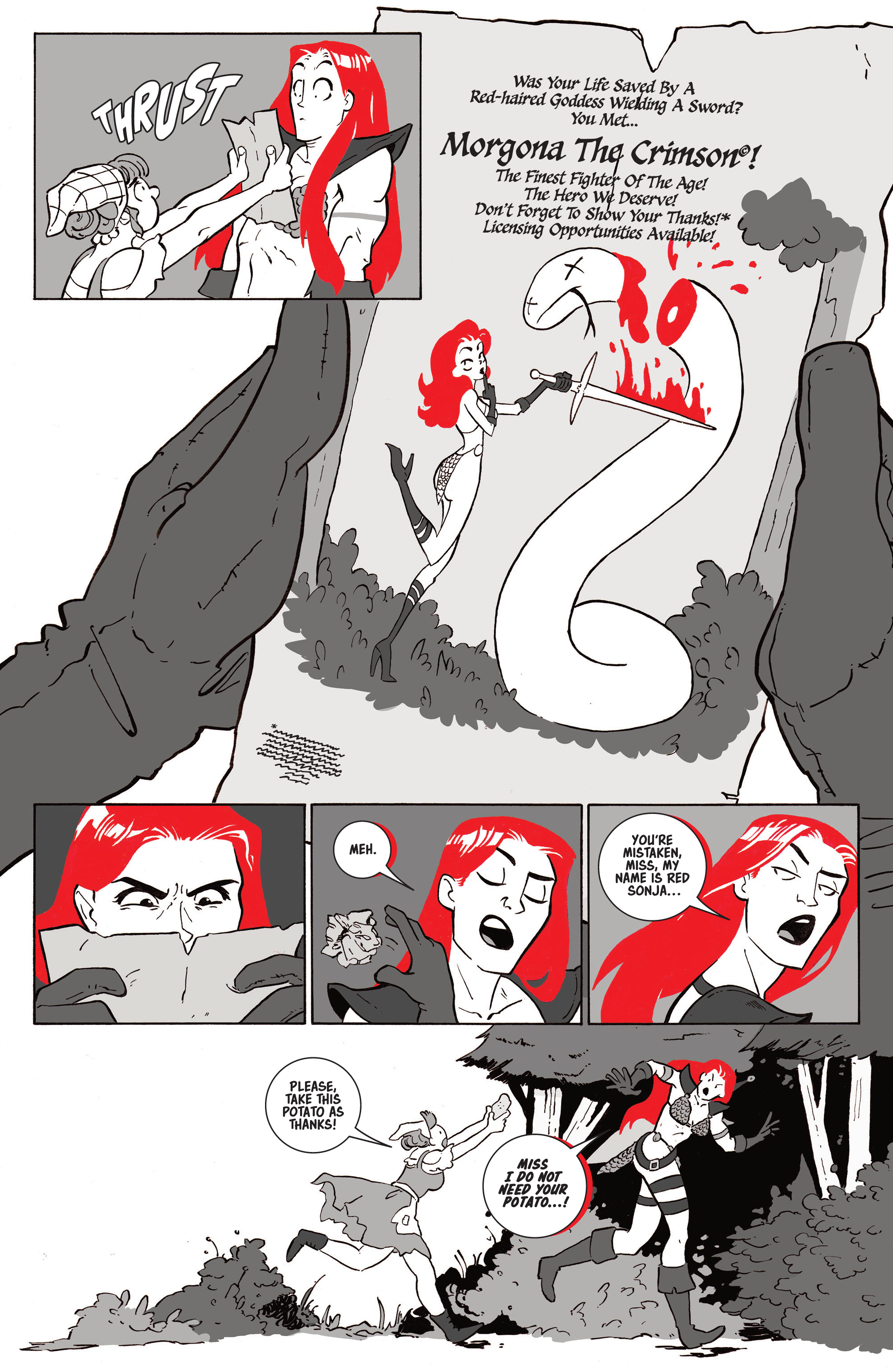 Red Sonja: Black, White, Red (2021-) issue 6 - Page 18