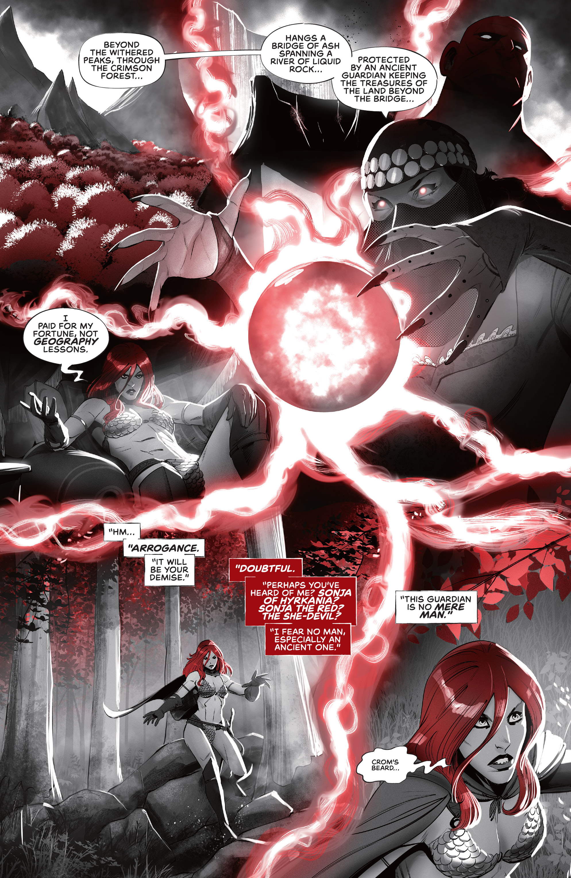 Red Sonja: Black, White, Red (2021-) issue 6 - Page 25