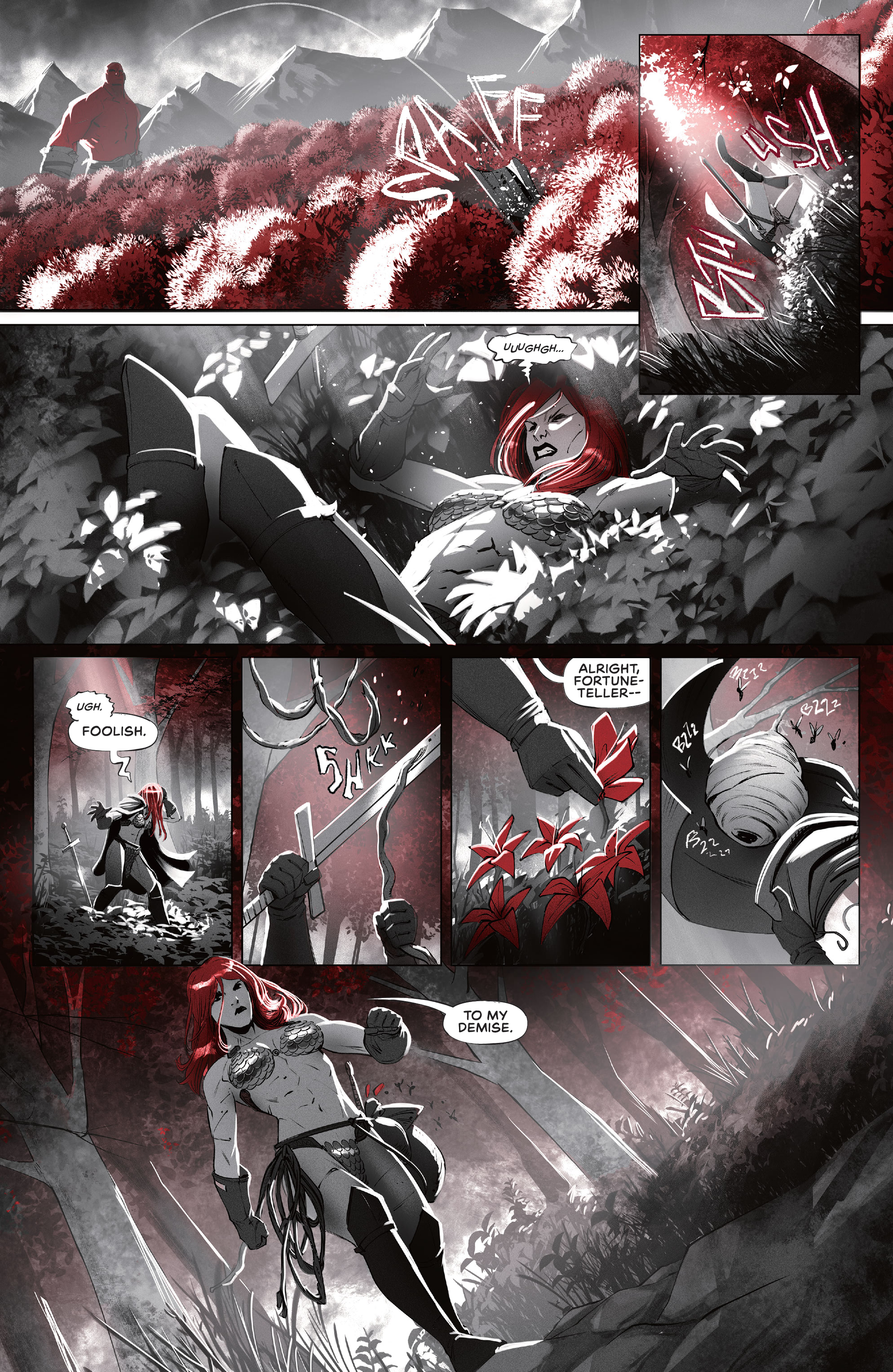 Red Sonja: Black, White, Red (2021-) issue 6 - Page 28