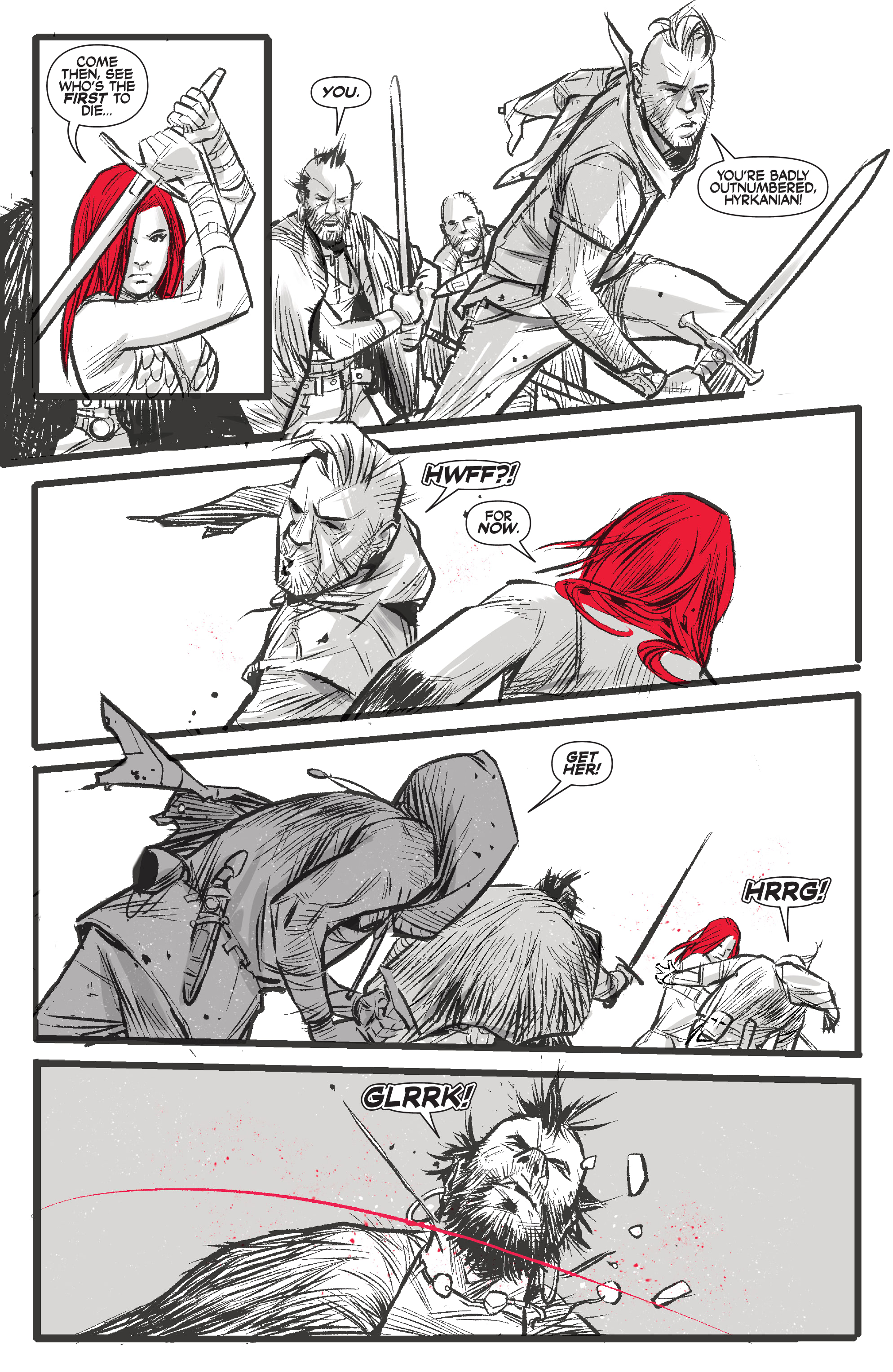 Red Sonja: Black, White, Red (2021-) issue 7 - Page 10