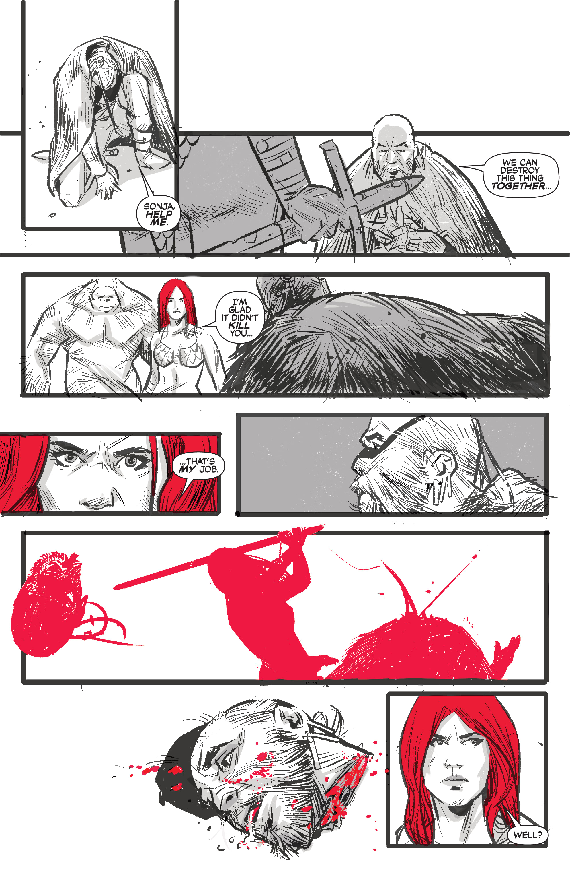 Red Sonja: Black, White, Red (2021-) issue 7 - Page 13