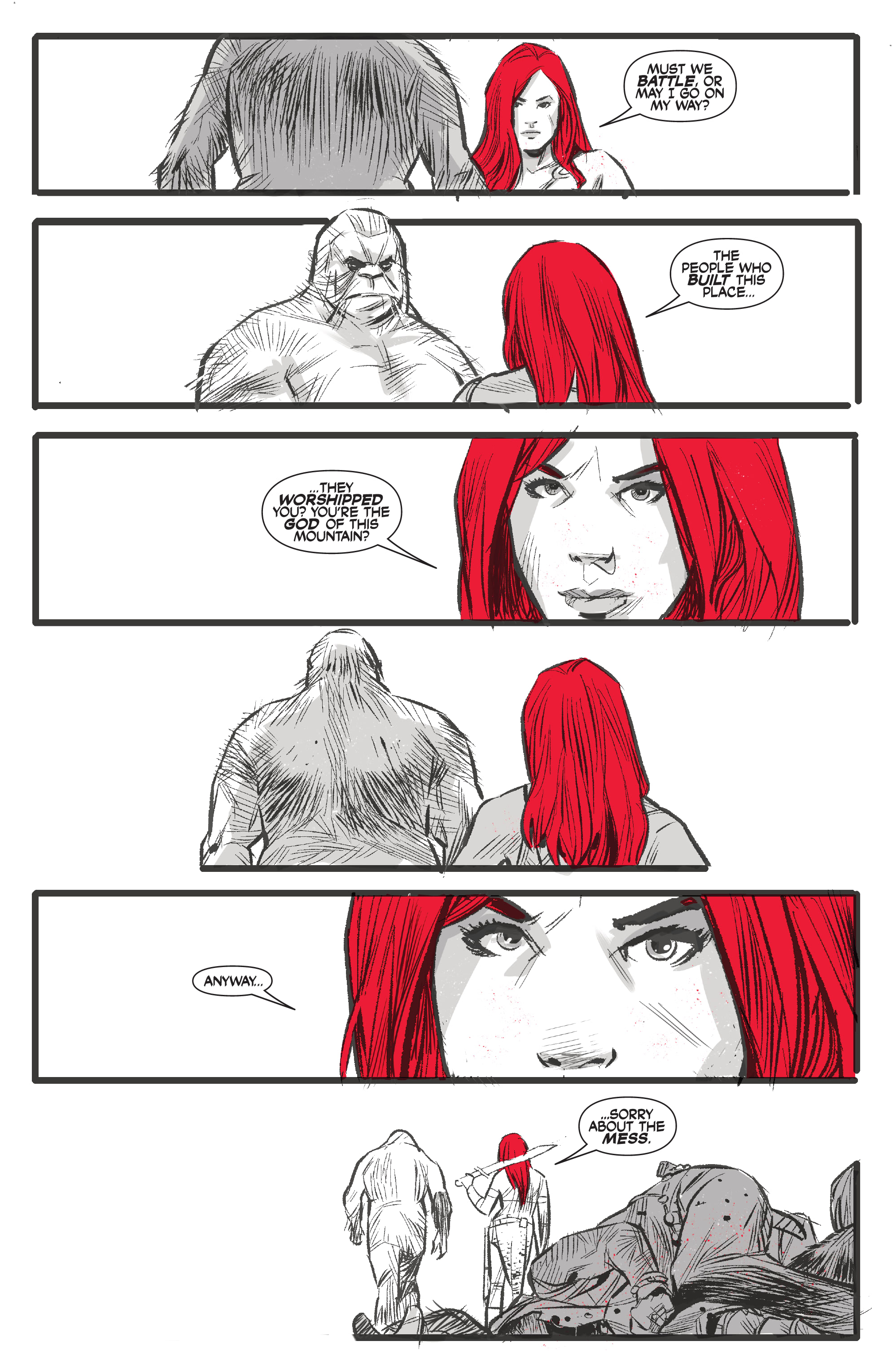 Red Sonja: Black, White, Red (2021-) issue 7 - Page 14