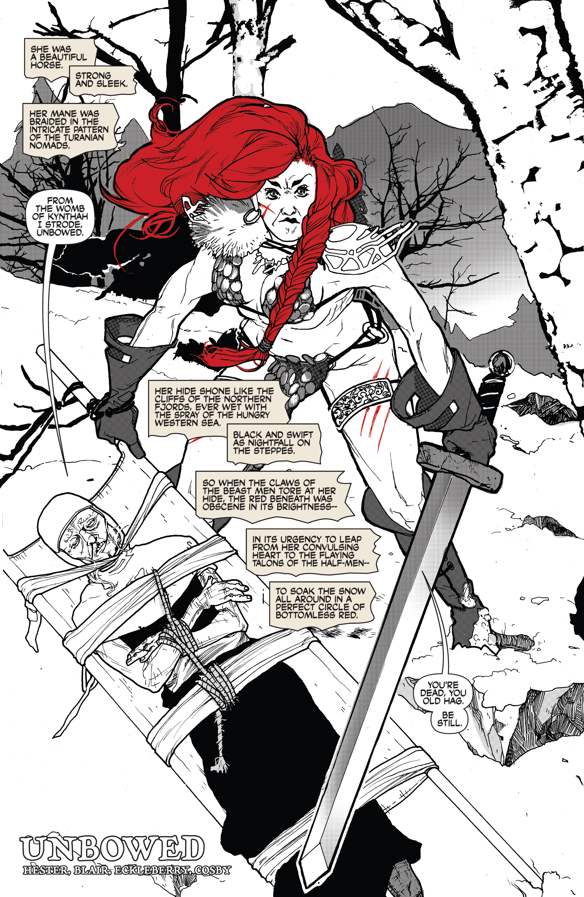 Red Sonja: Black, White, Red (2021-) issue 7 - Page 16