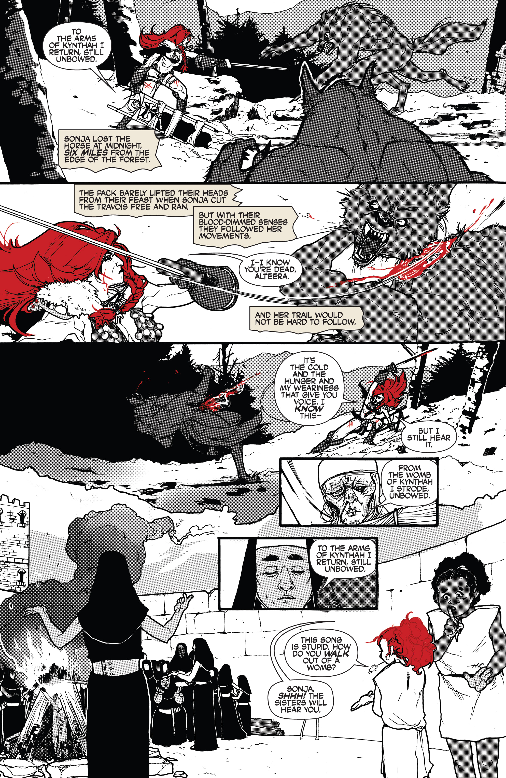 Red Sonja: Black, White, Red (2021-) issue 7 - Page 17