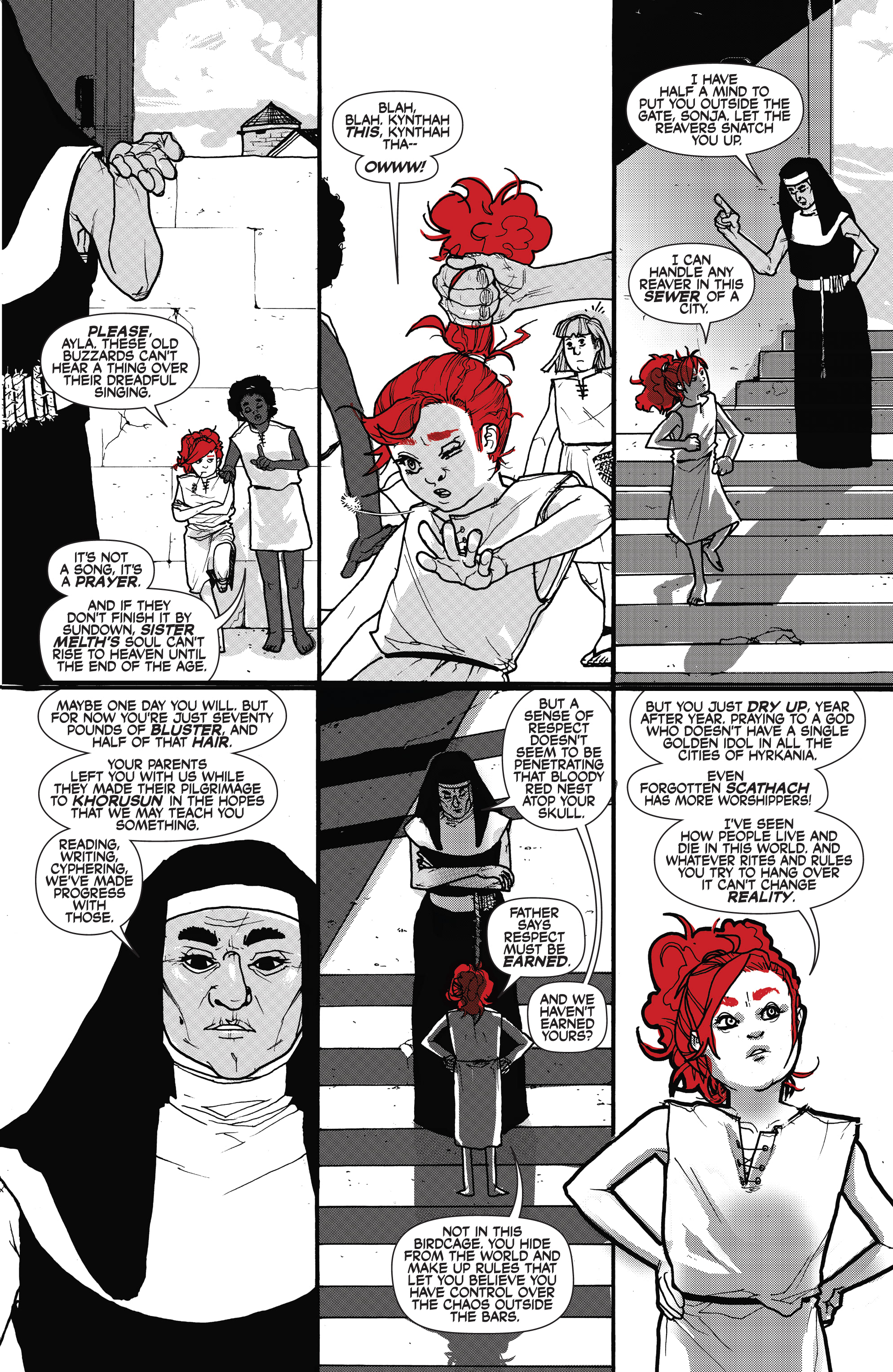 Red Sonja: Black, White, Red (2021-) issue 7 - Page 18