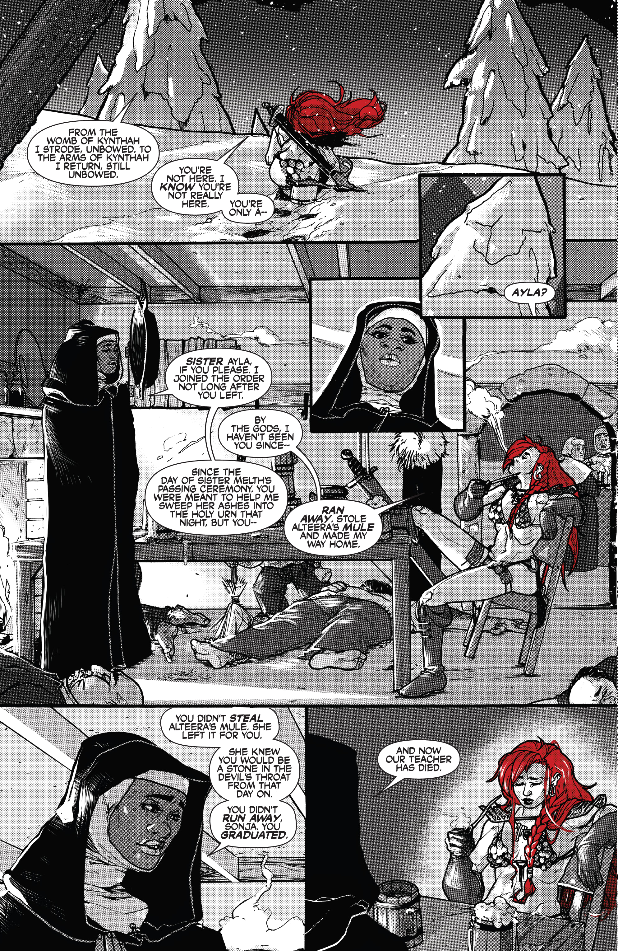 Red Sonja: Black, White, Red (2021-) issue 7 - Page 21