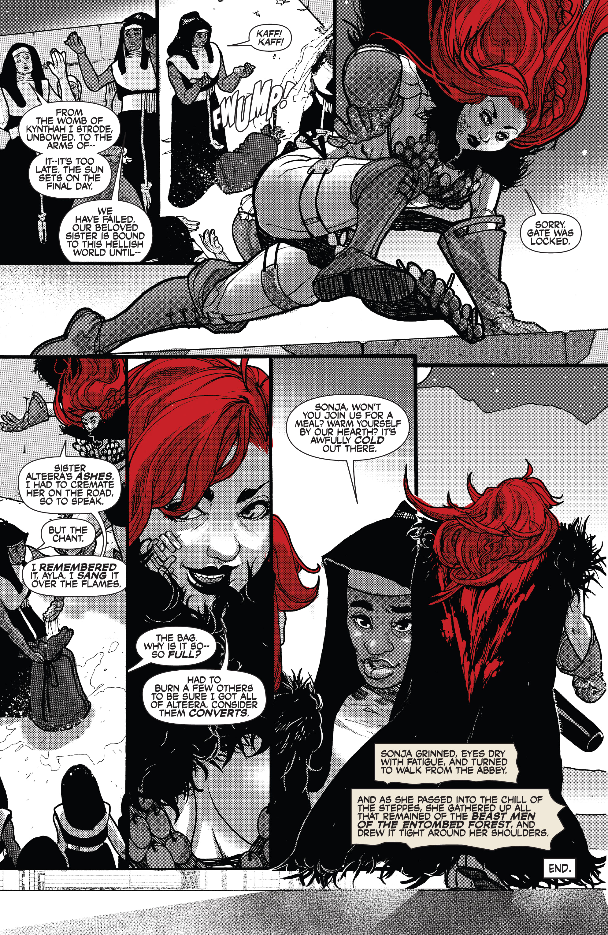 Red Sonja: Black, White, Red (2021-) issue 7 - Page 25