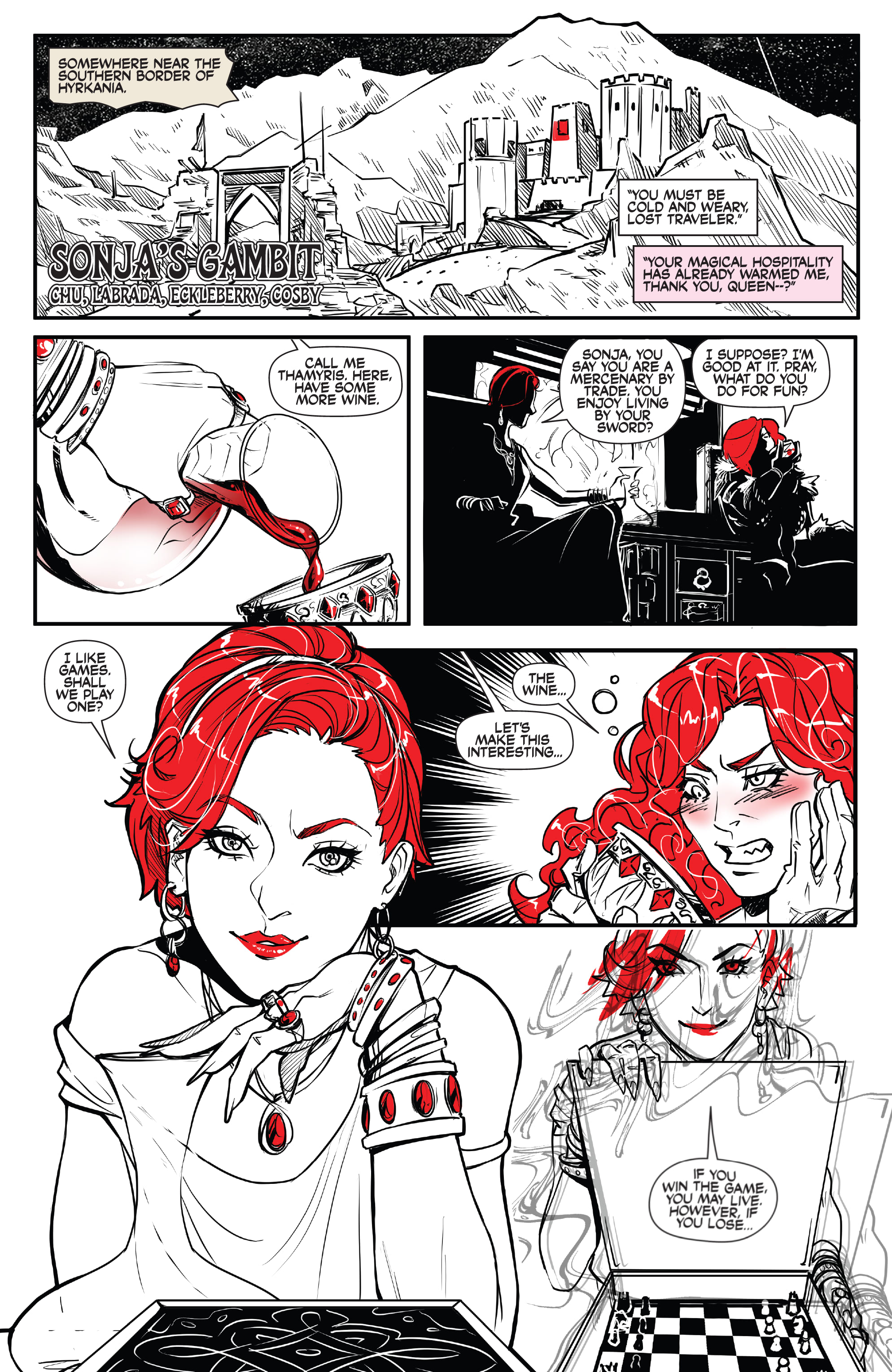 Red Sonja: Black, White, Red (2021-) issue 7 - Page 26