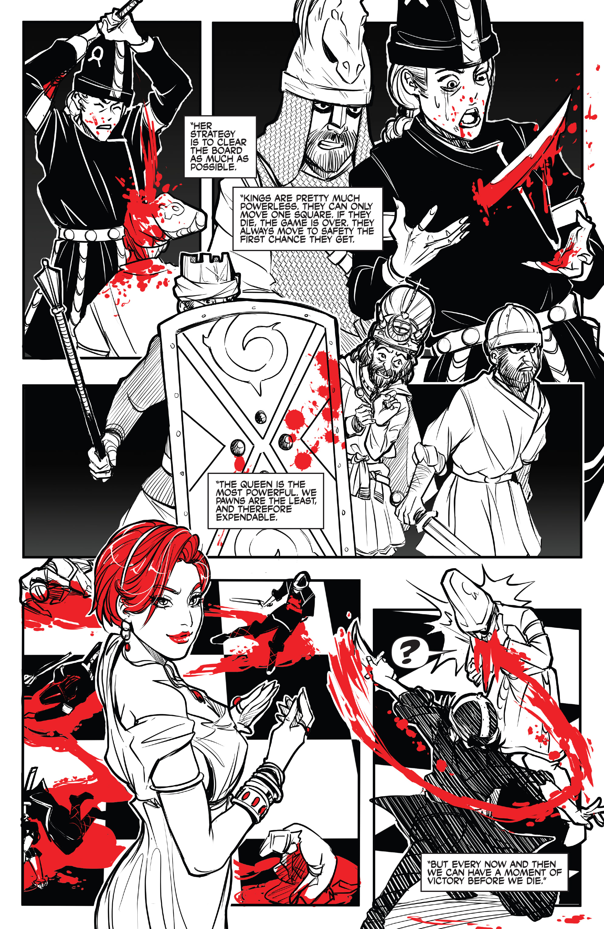 Red Sonja: Black, White, Red (2021-) issue 7 - Page 29