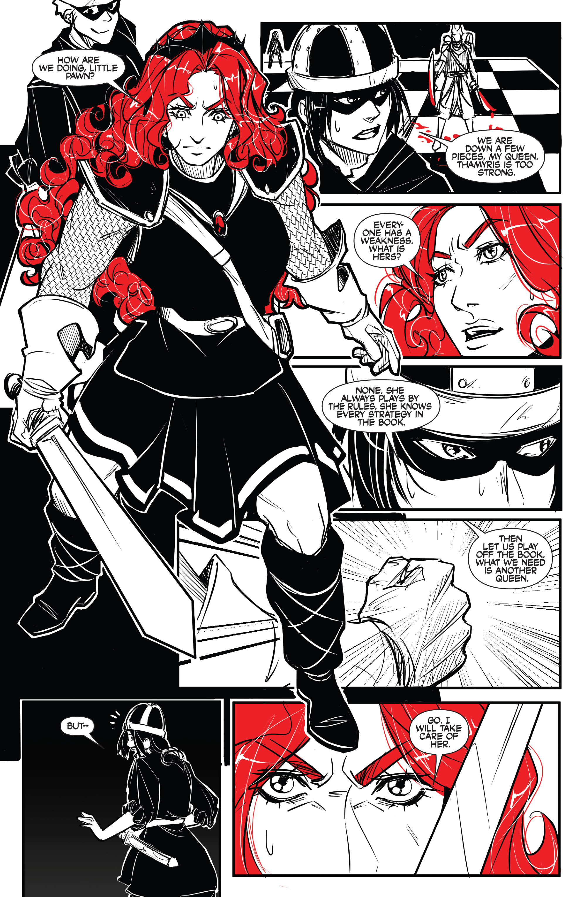 Red Sonja: Black, White, Red (2021-) issue 7 - Page 30