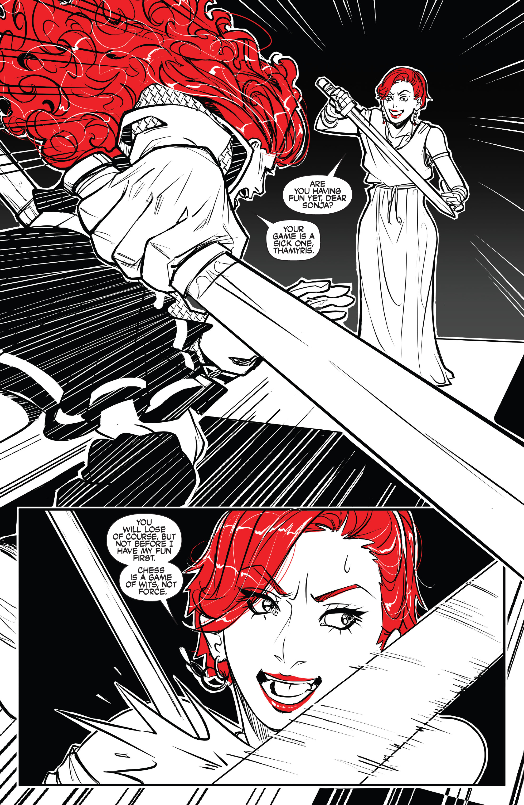 Red Sonja: Black, White, Red (2021-) issue 7 - Page 31