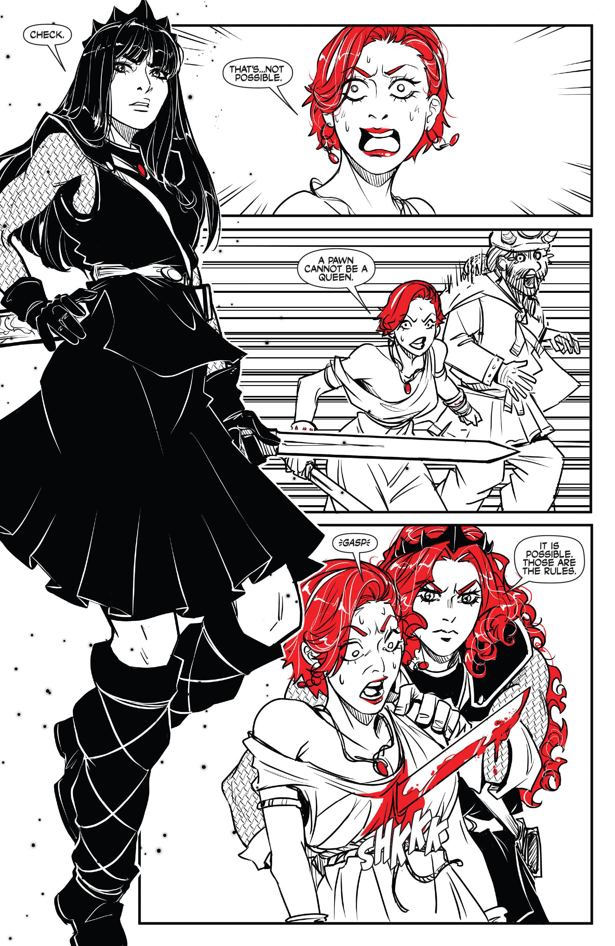 Red Sonja: Black, White, Red (2021-) issue 7 - Page 33