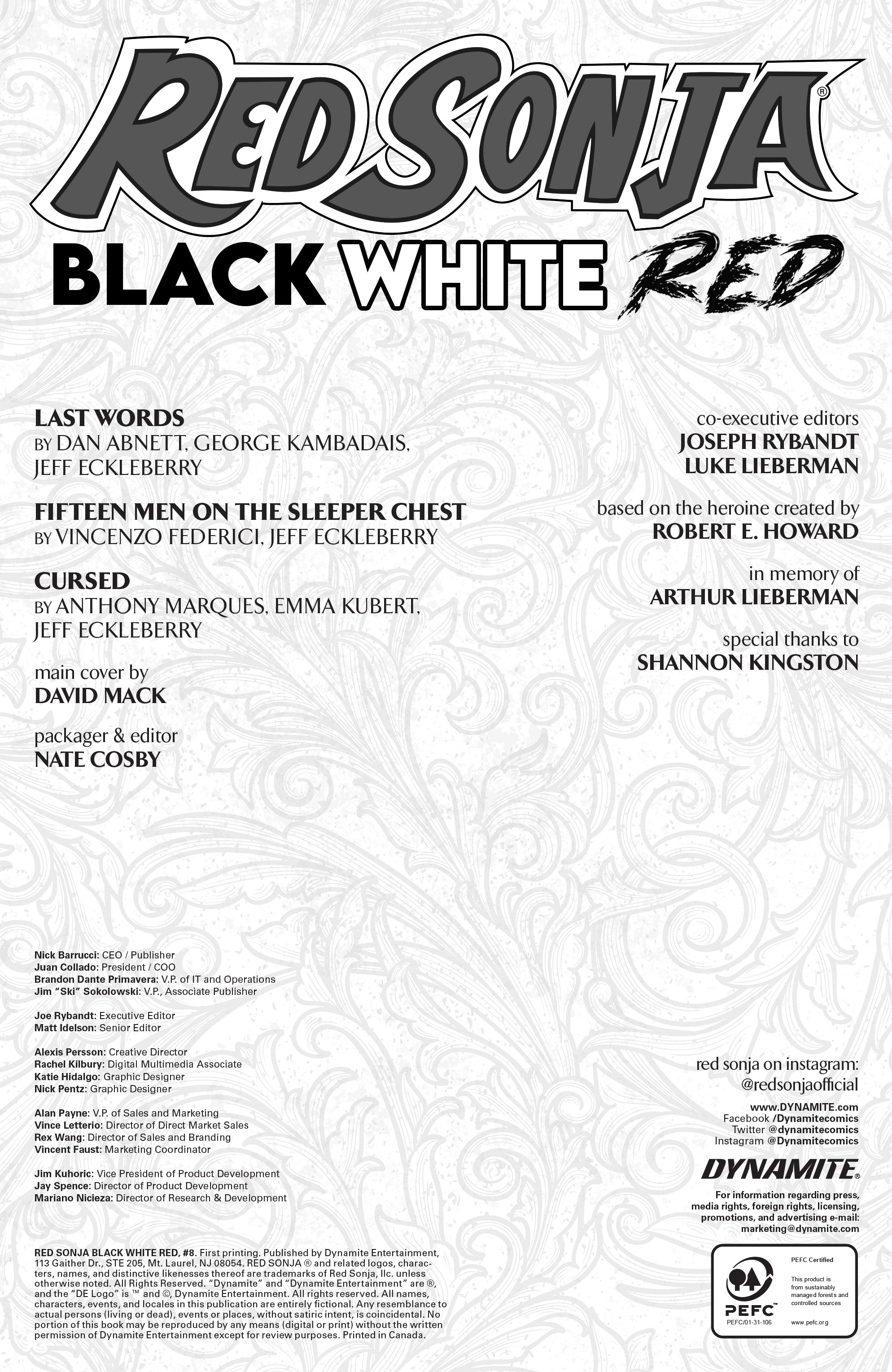 Red Sonja: Black, White, Red (2021-): Chapter 8 - Page 5