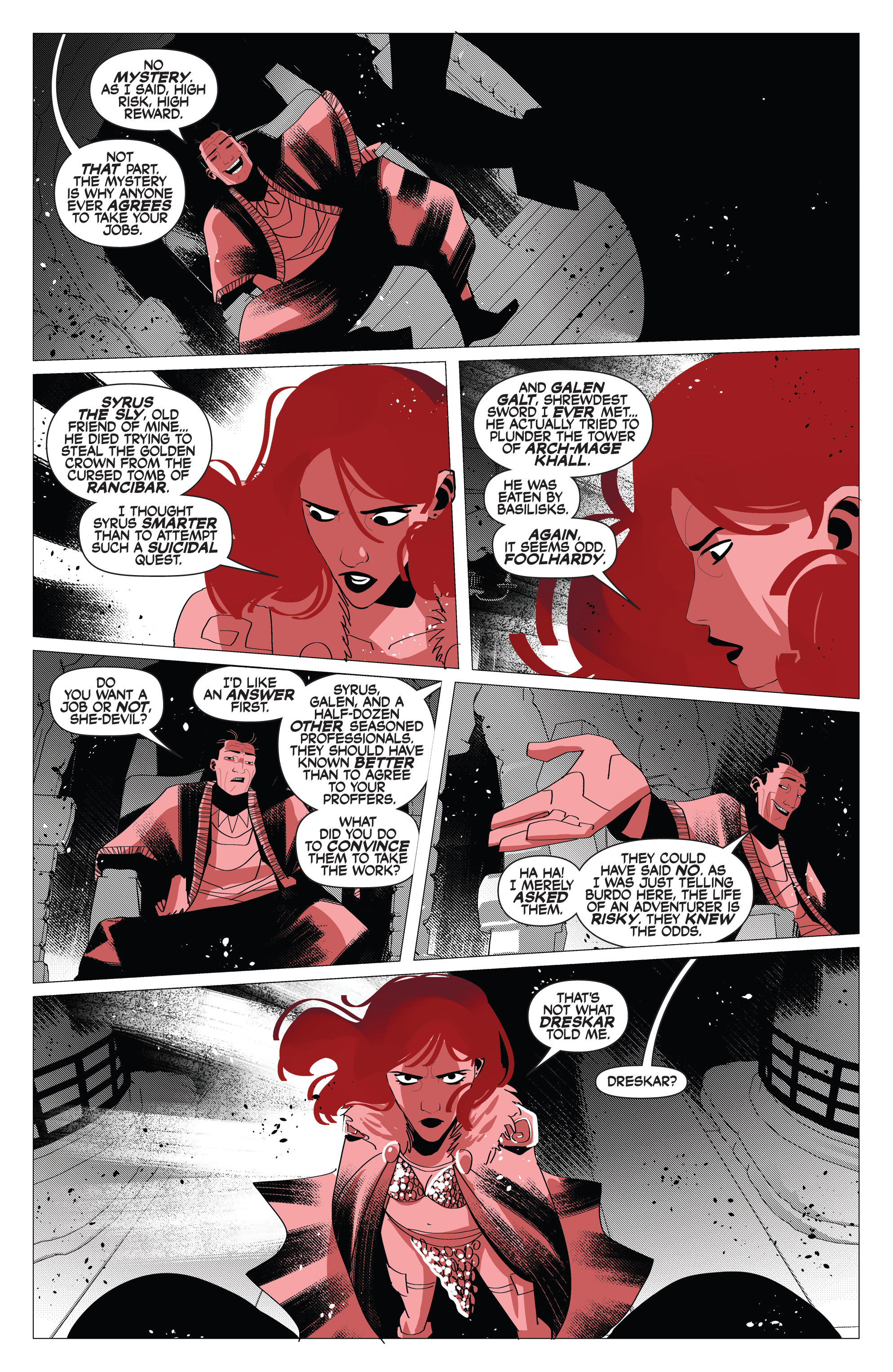 Red Sonja: Black, White, Red (2021-) issue 8 - Page 9