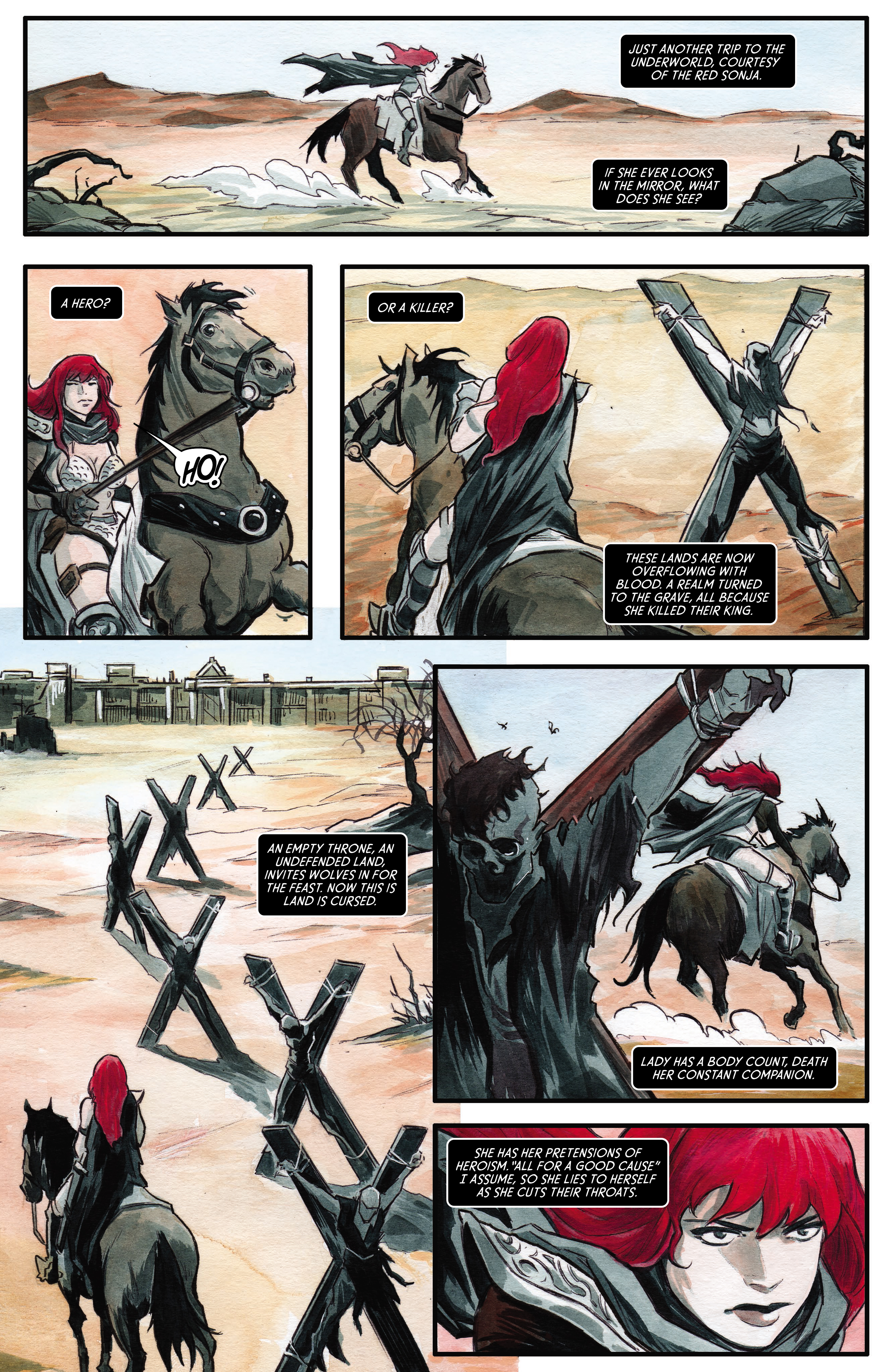 Red Sonja: Death and the Devil (2024-) issue 1 - Page 15