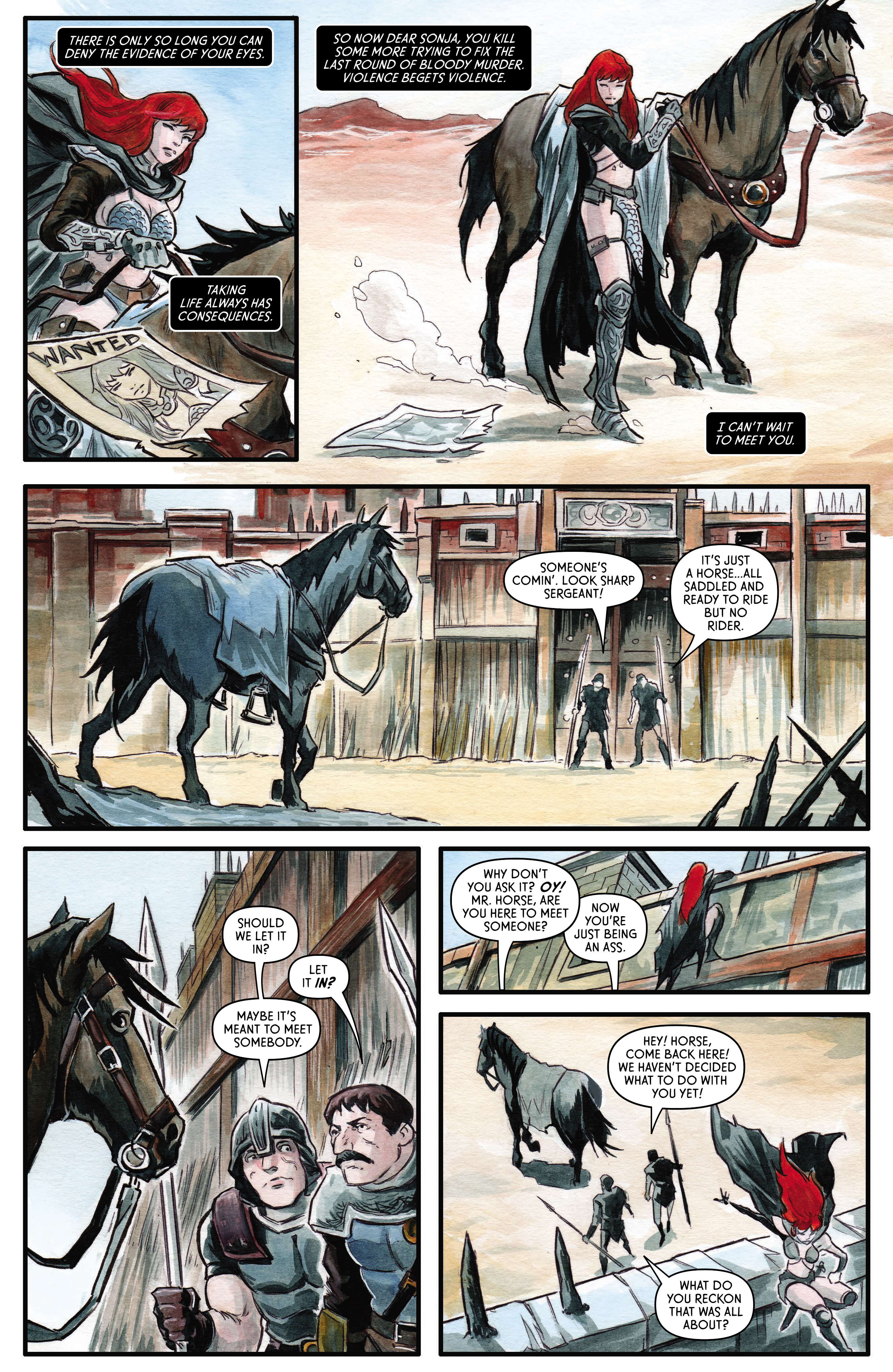 Red Sonja: Death and the Devil (2024-) issue 1 - Page 16