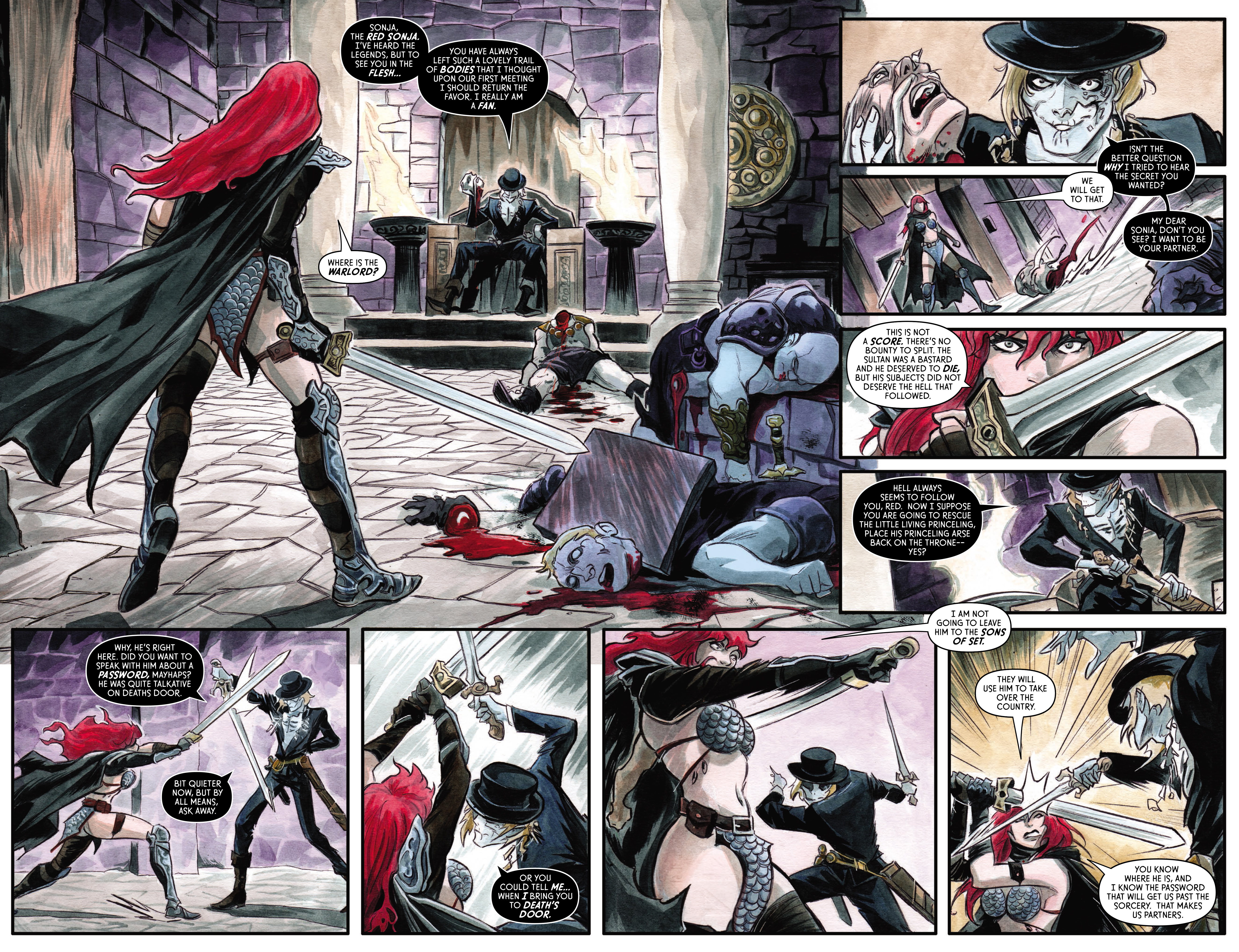 Red Sonja: Death and the Devil (2024-) issue 1 - Page 19