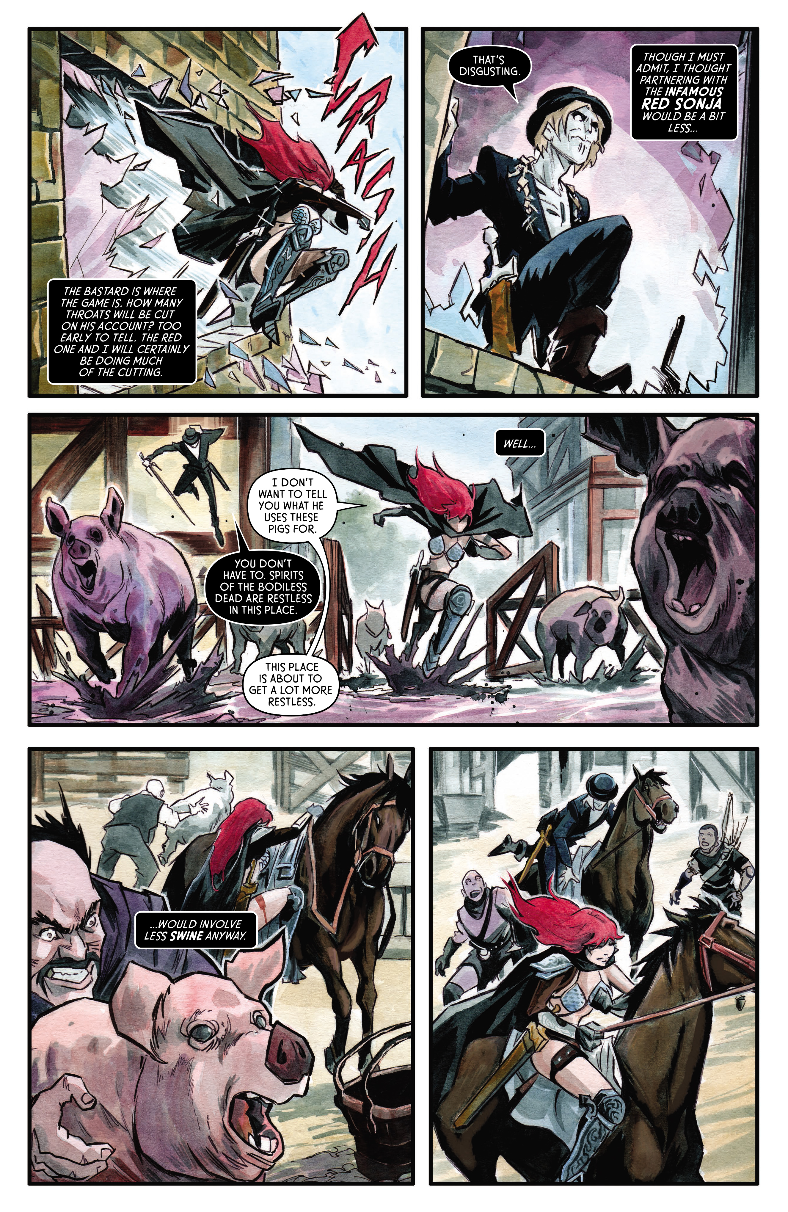 Red Sonja: Death and the Devil (2024-) issue 1 - Page 23