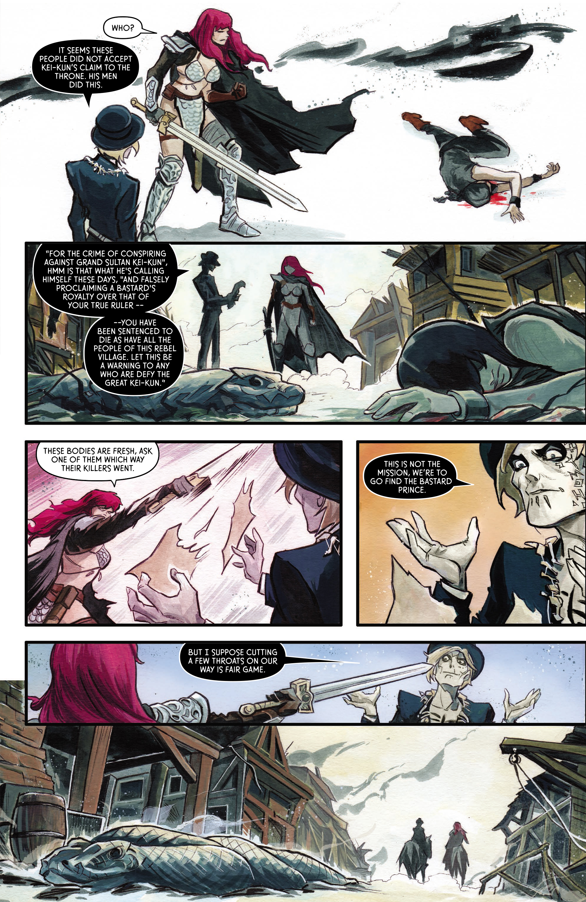 Red Sonja: Death and the Devil (2024-) issue 2 - Page 8