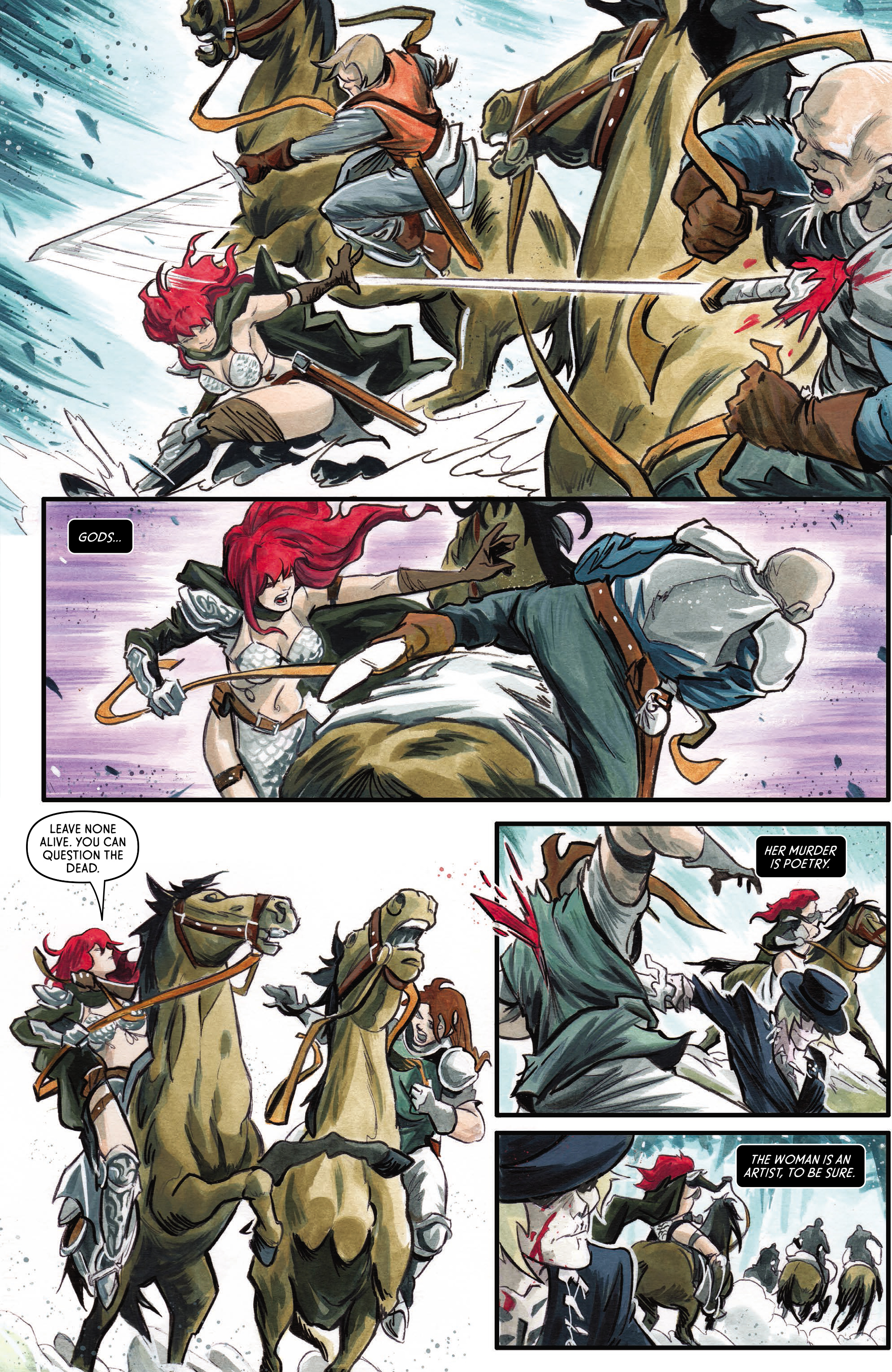 Red Sonja: Death and the Devil (2024-) issue 2 - Page 17