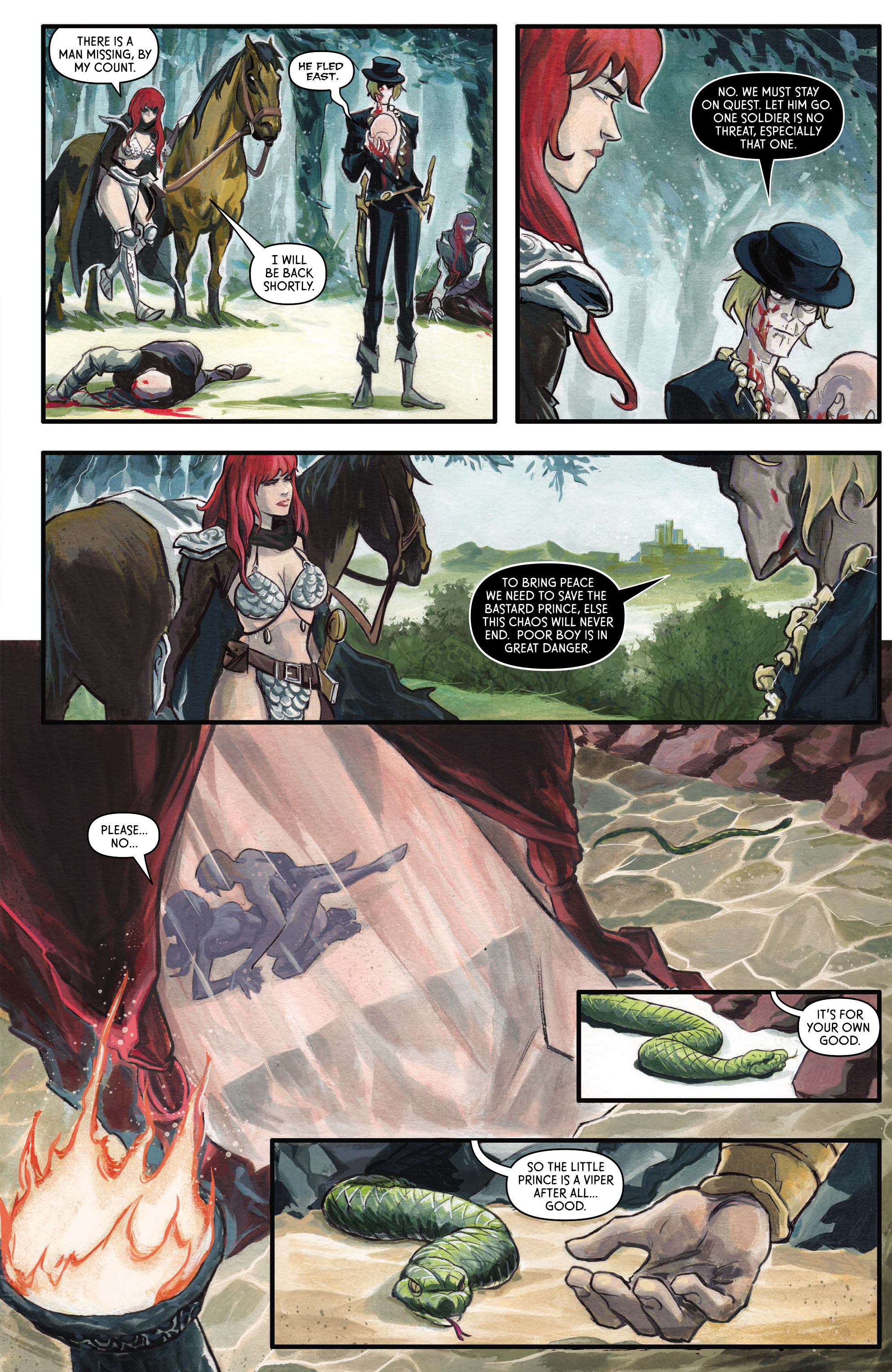 Red Sonja: Death and the Devil (2024-) issue 2 - Page 19