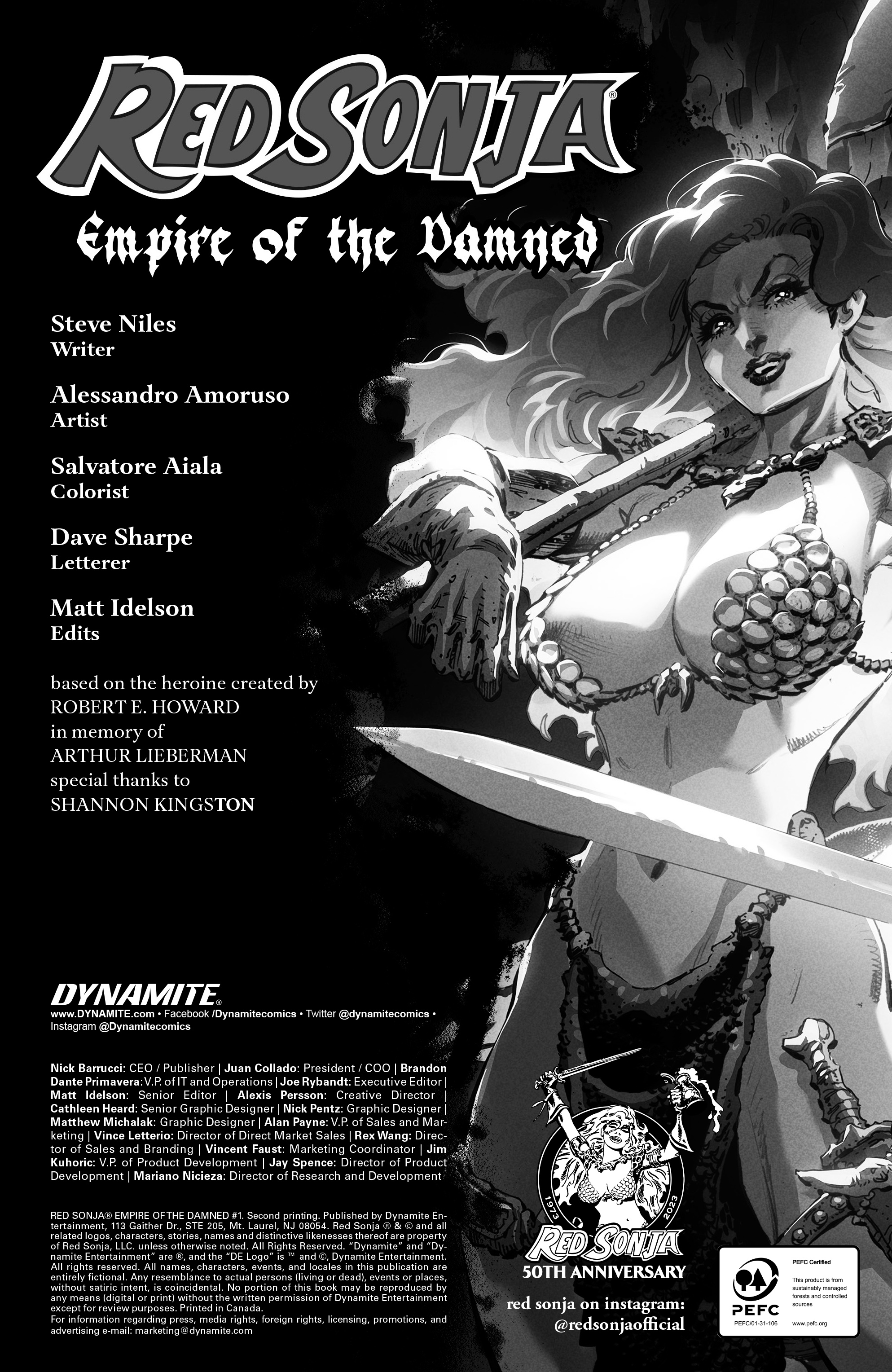 Red Sonja: Empire of the Damned (2024-) issue 1 - Page 5