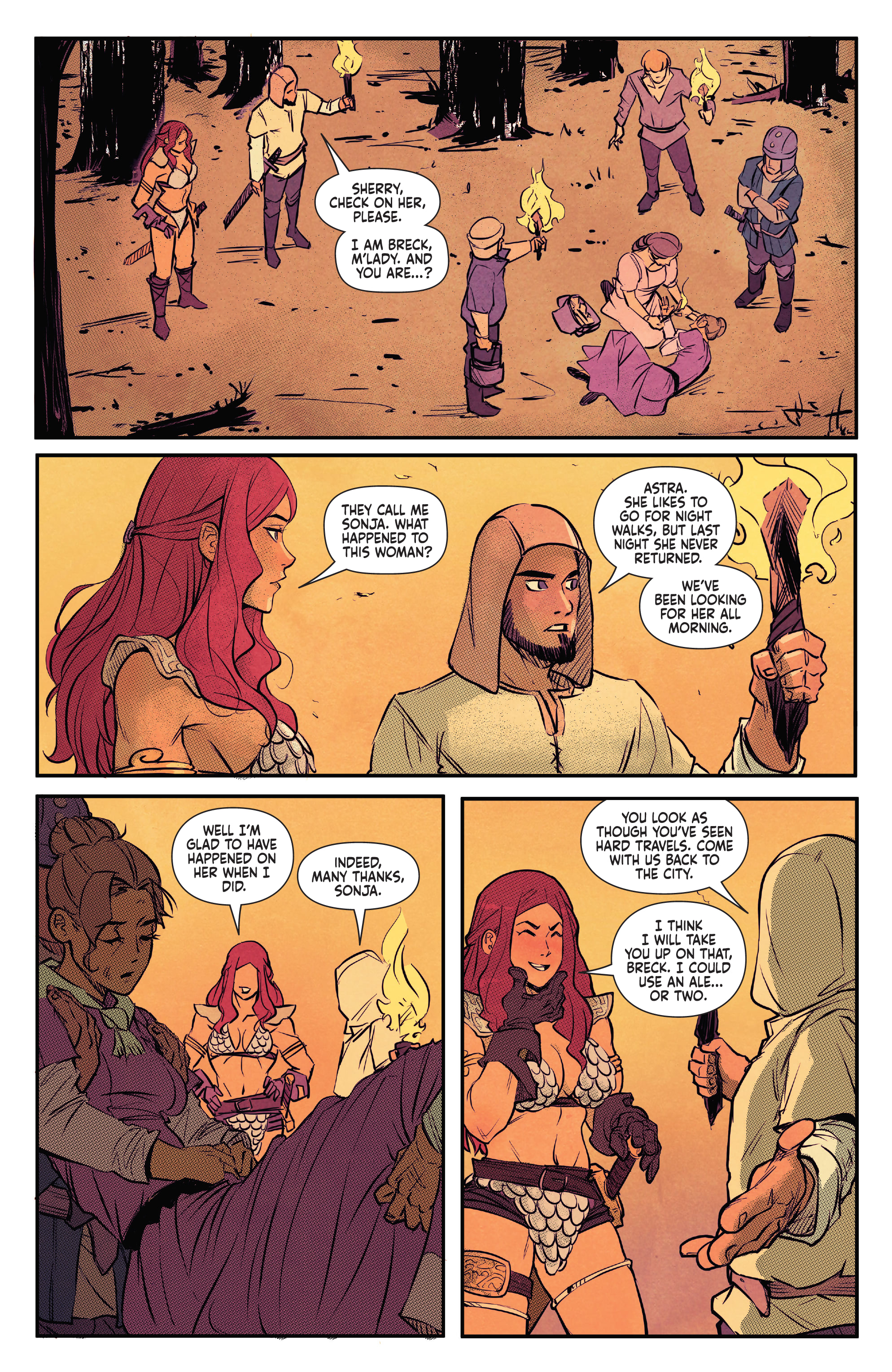 Red Sonja: Fairy Tales (2022-) issue 1 - Page 8