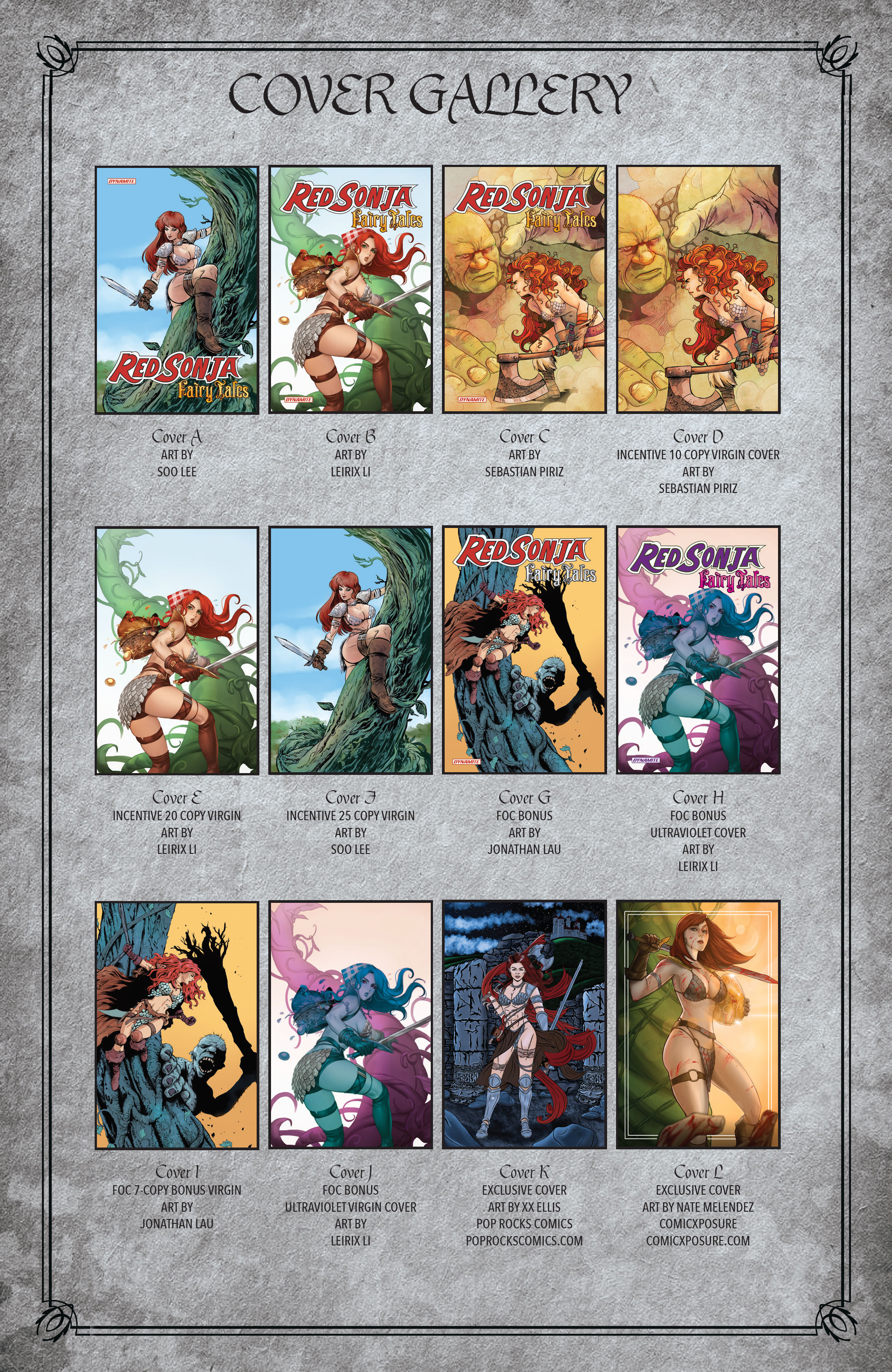 Red Sonja: Fairy Tales (2022-) issue 1 - Page 34