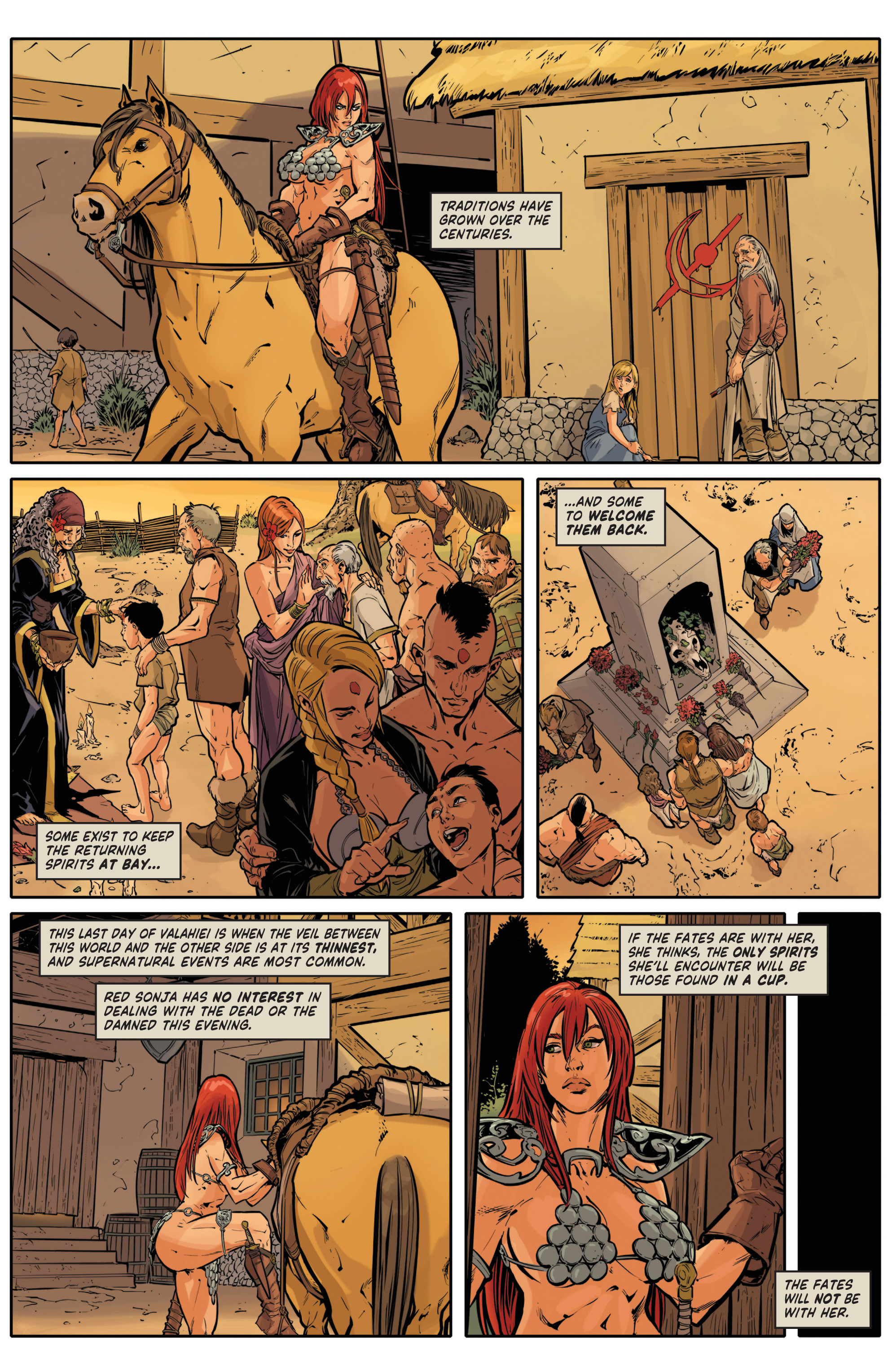 Red Sonja: Halloween Special (2018): Chapter 1 - Page 4