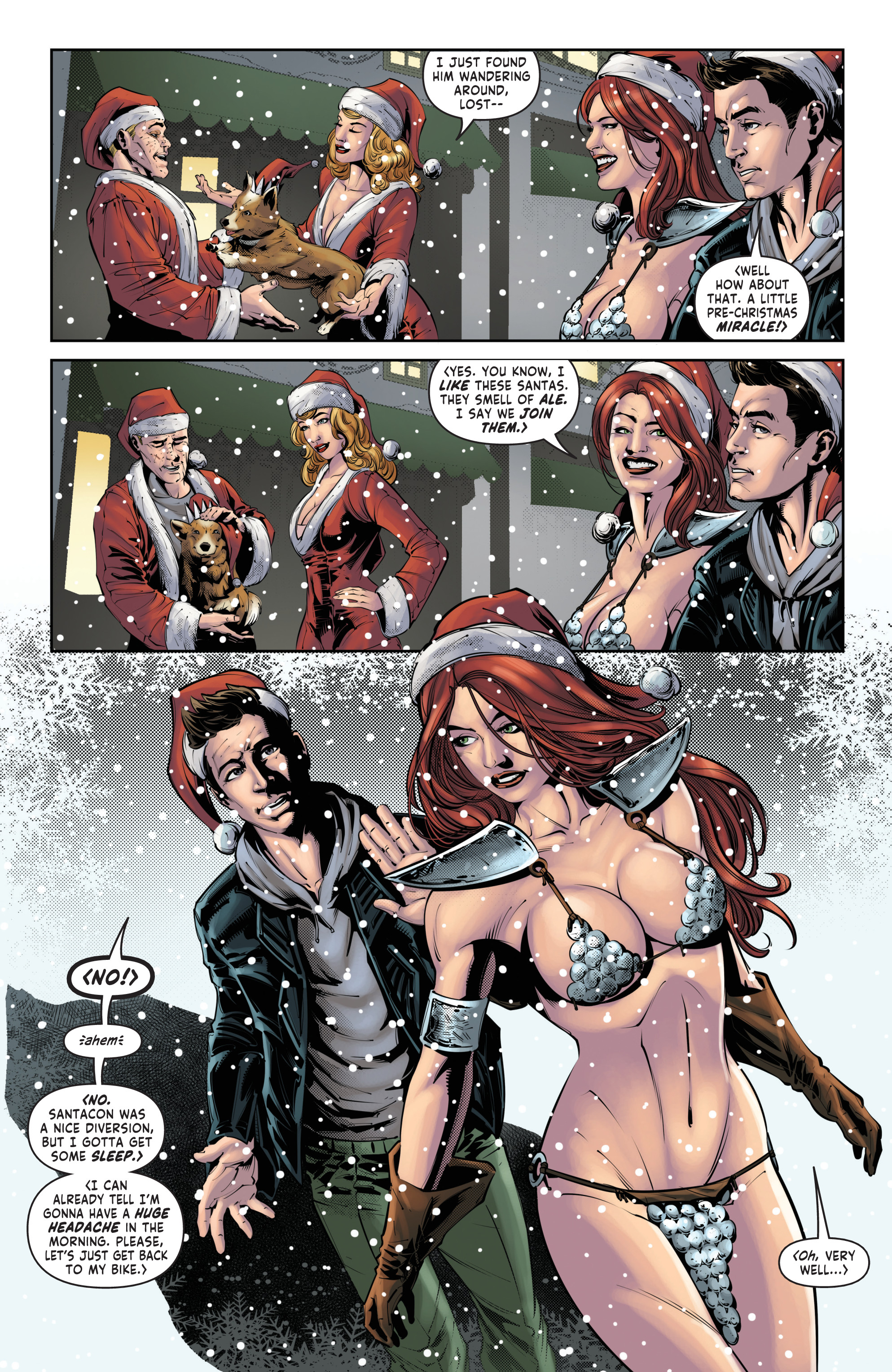 Red Sonja: Holiday Special (2018) issue 1 - Page 21