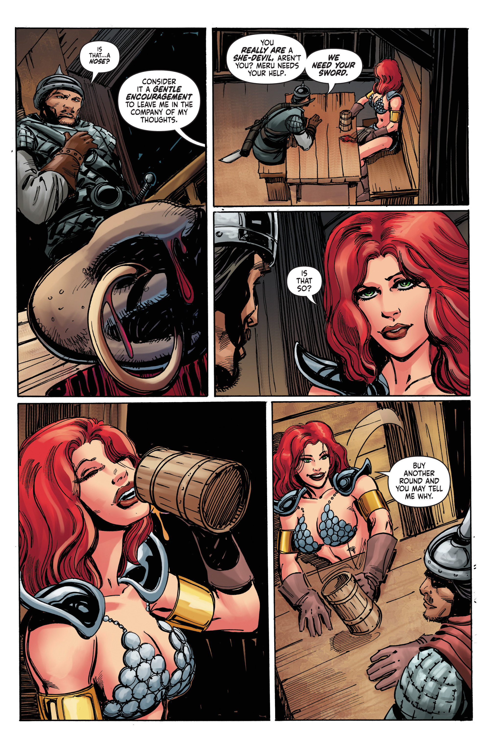 Red Sonja: The Long Walk To Oblivion (2017) issue 1 - Page 7