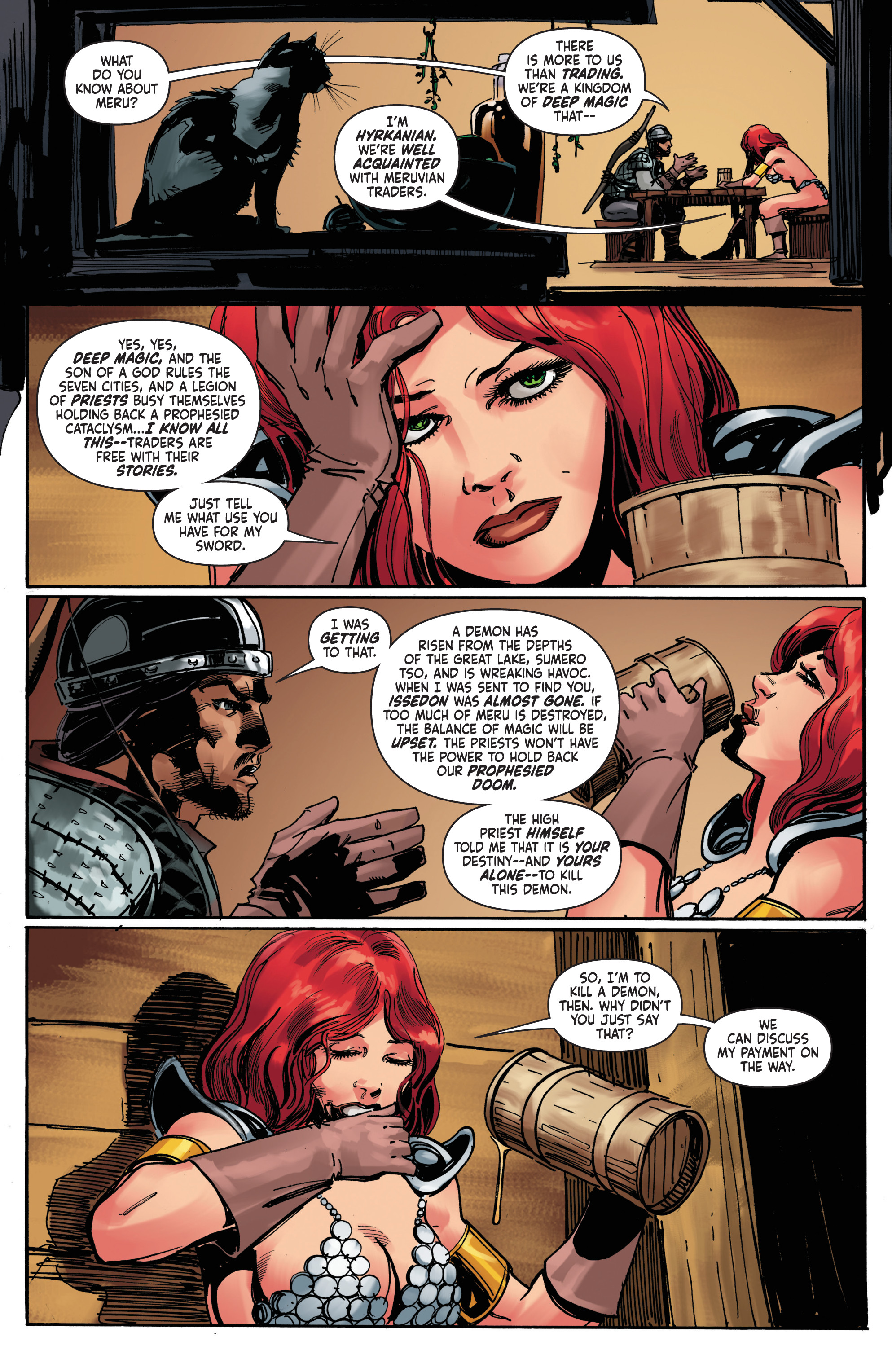 Red Sonja: The Long Walk To Oblivion (2017) issue 1 - Page 8