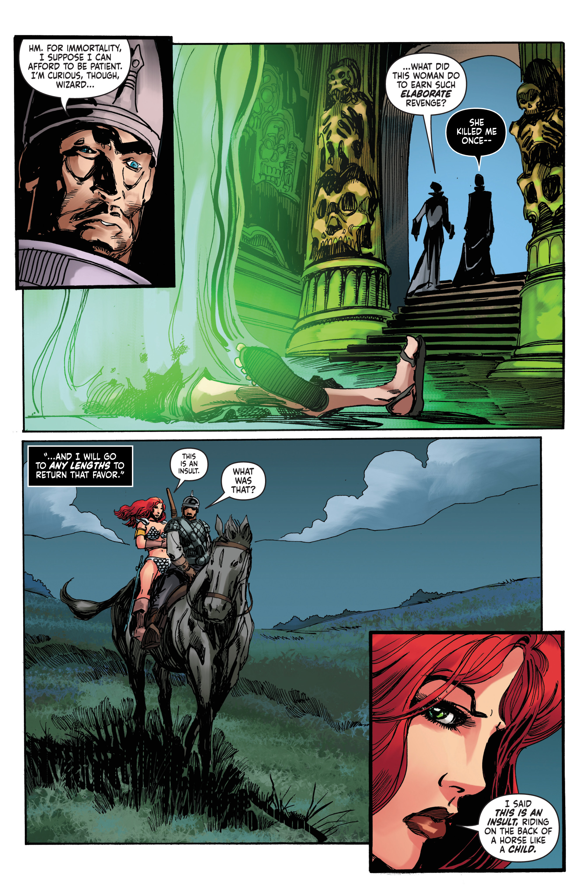 Red Sonja: The Long Walk To Oblivion (2017) issue 1 - Page 12