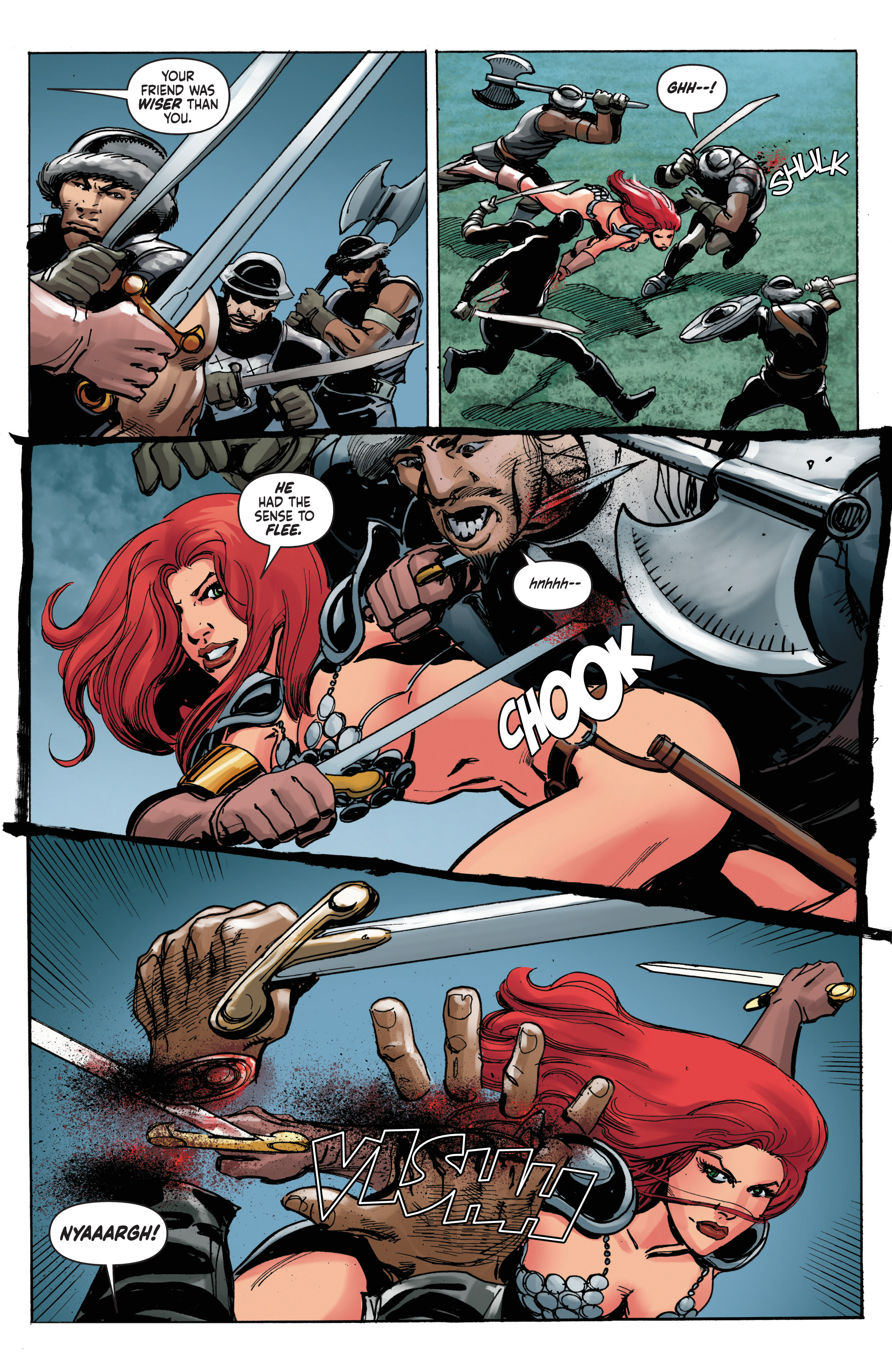 Red Sonja: The Long Walk To Oblivion (2017) issue 1 - Page 16