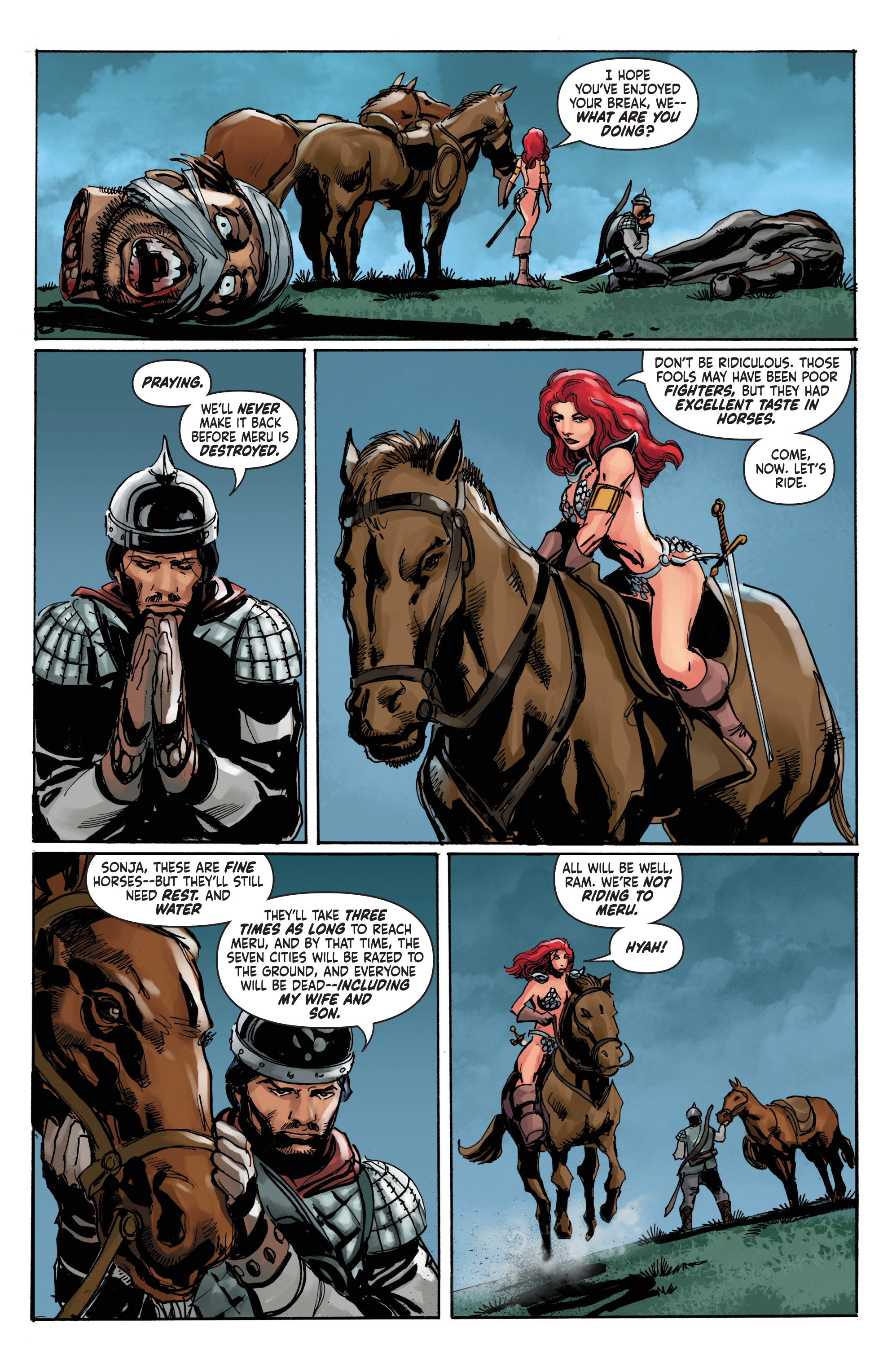 Red Sonja: The Long Walk To Oblivion (2017) issue 1 - Page 19