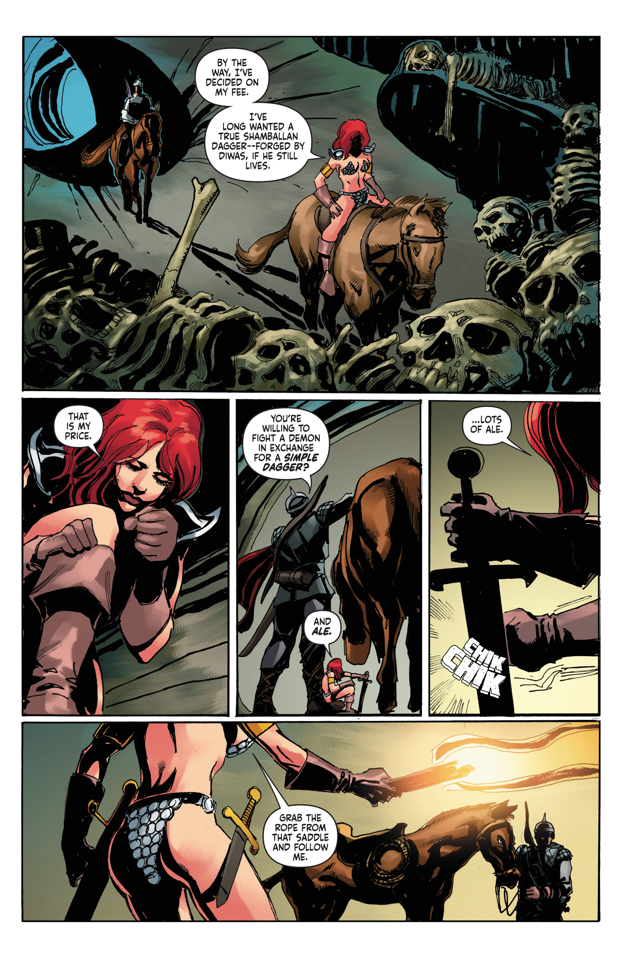 Red Sonja: The Long Walk To Oblivion (2017) issue 1 - Page 21