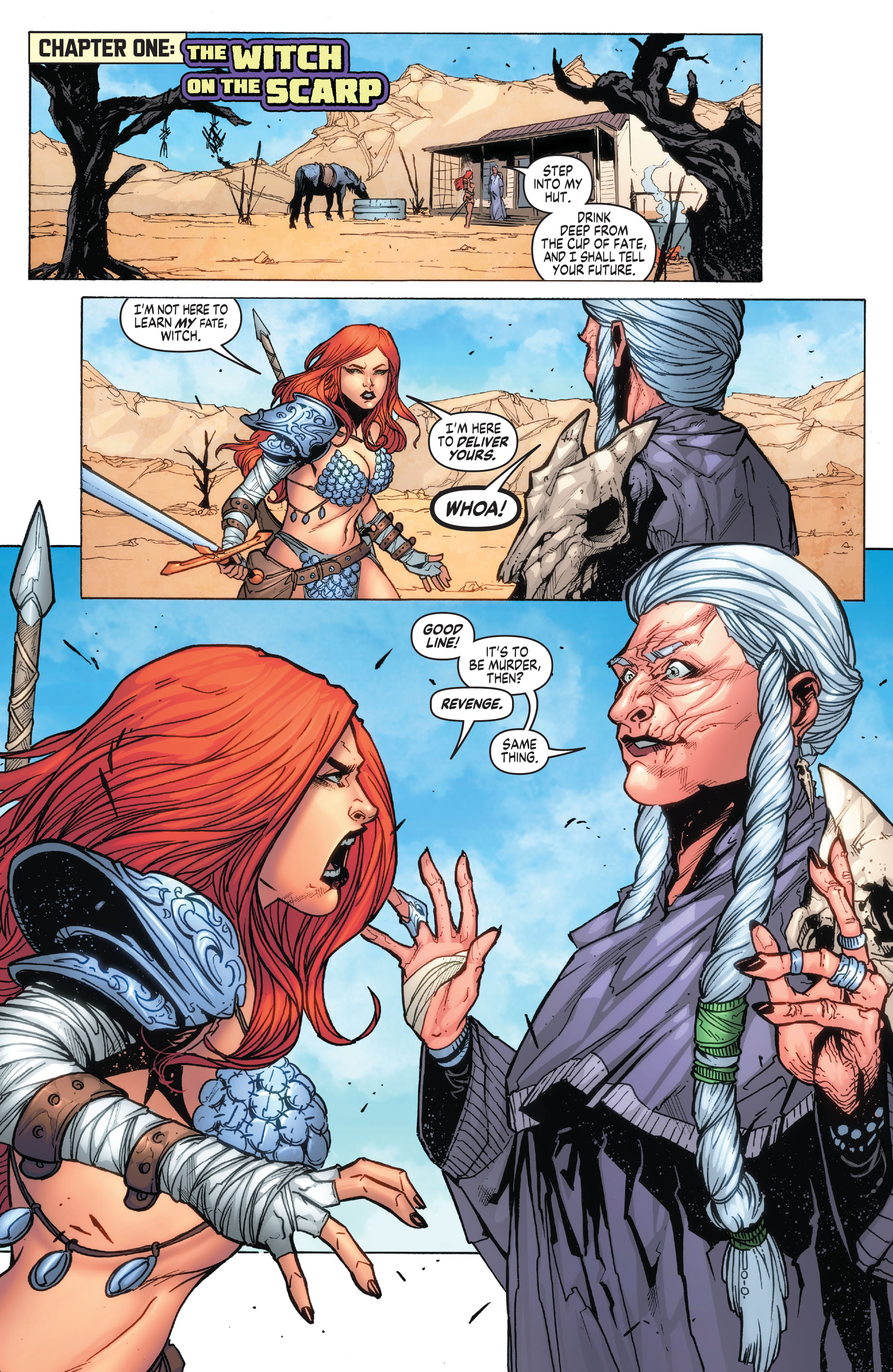 Red Sonja Valentine's Special One-Shot (2021) issue 1 - Page 5