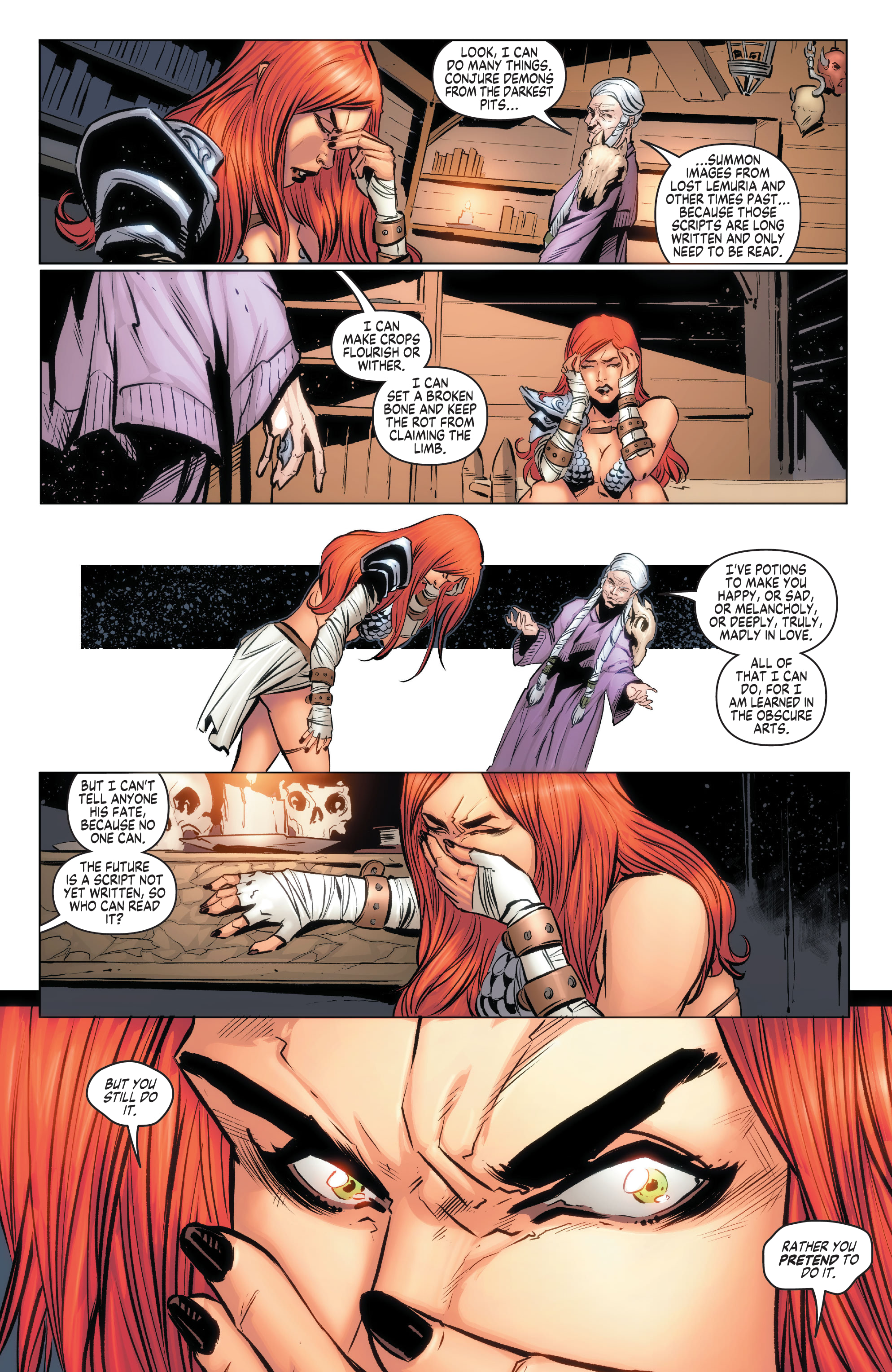 Red Sonja Valentine's Special One-Shot (2021) issue 1 - Page 9