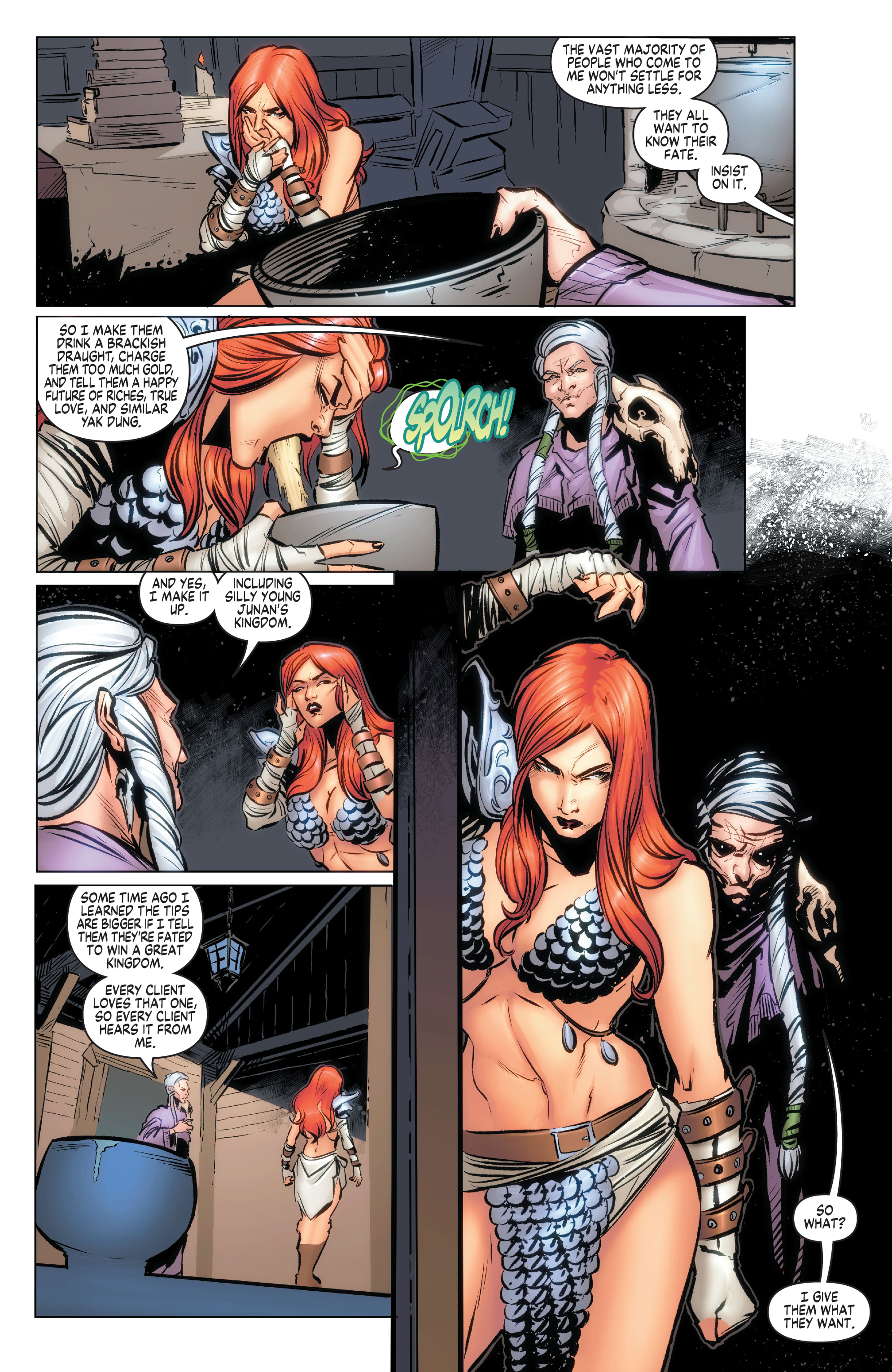 Red Sonja Valentine's Special One-Shot (2021) issue 1 - Page 10