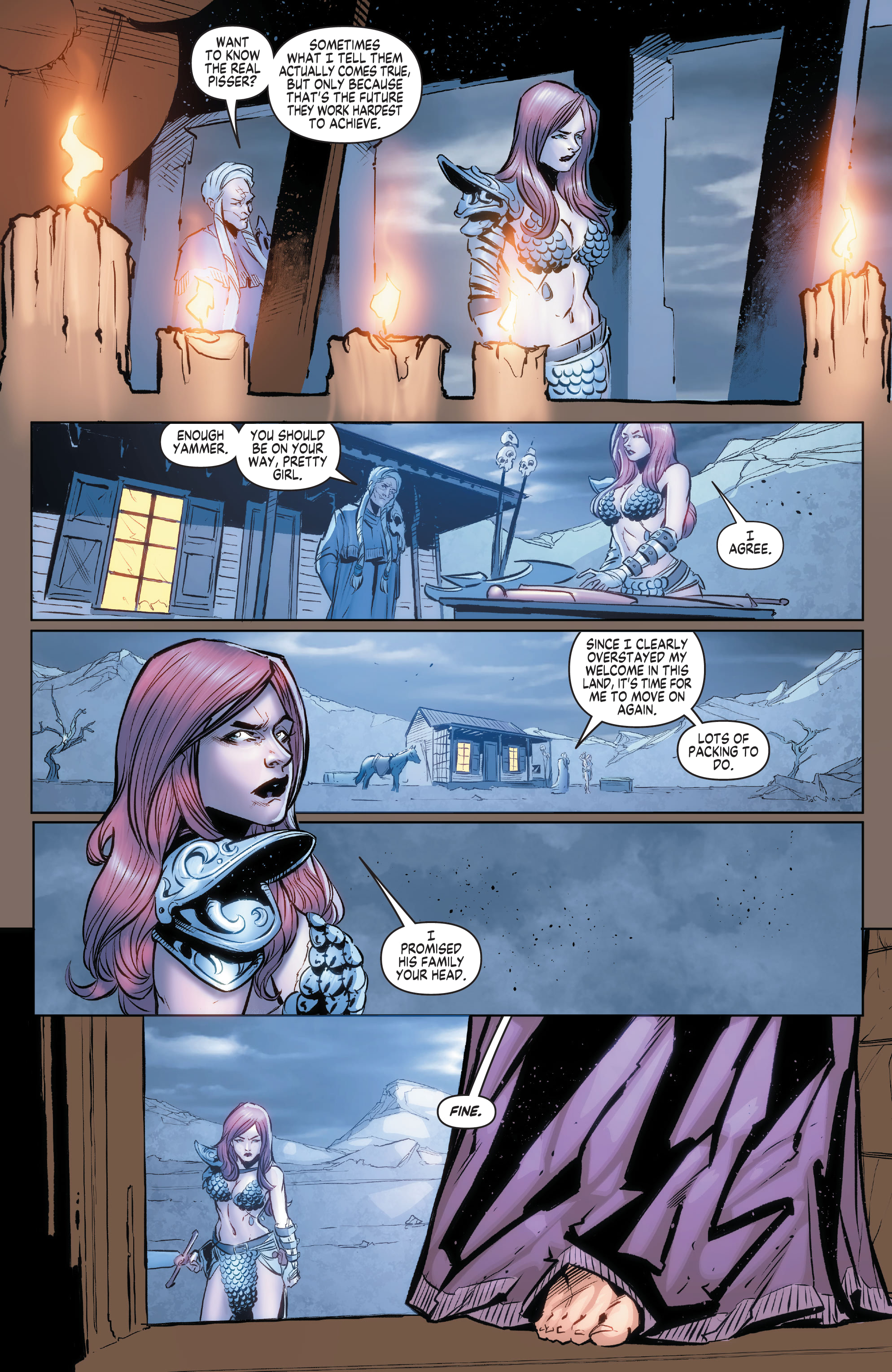 Red Sonja Valentine's Special One-Shot (2021) issue 1 - Page 11