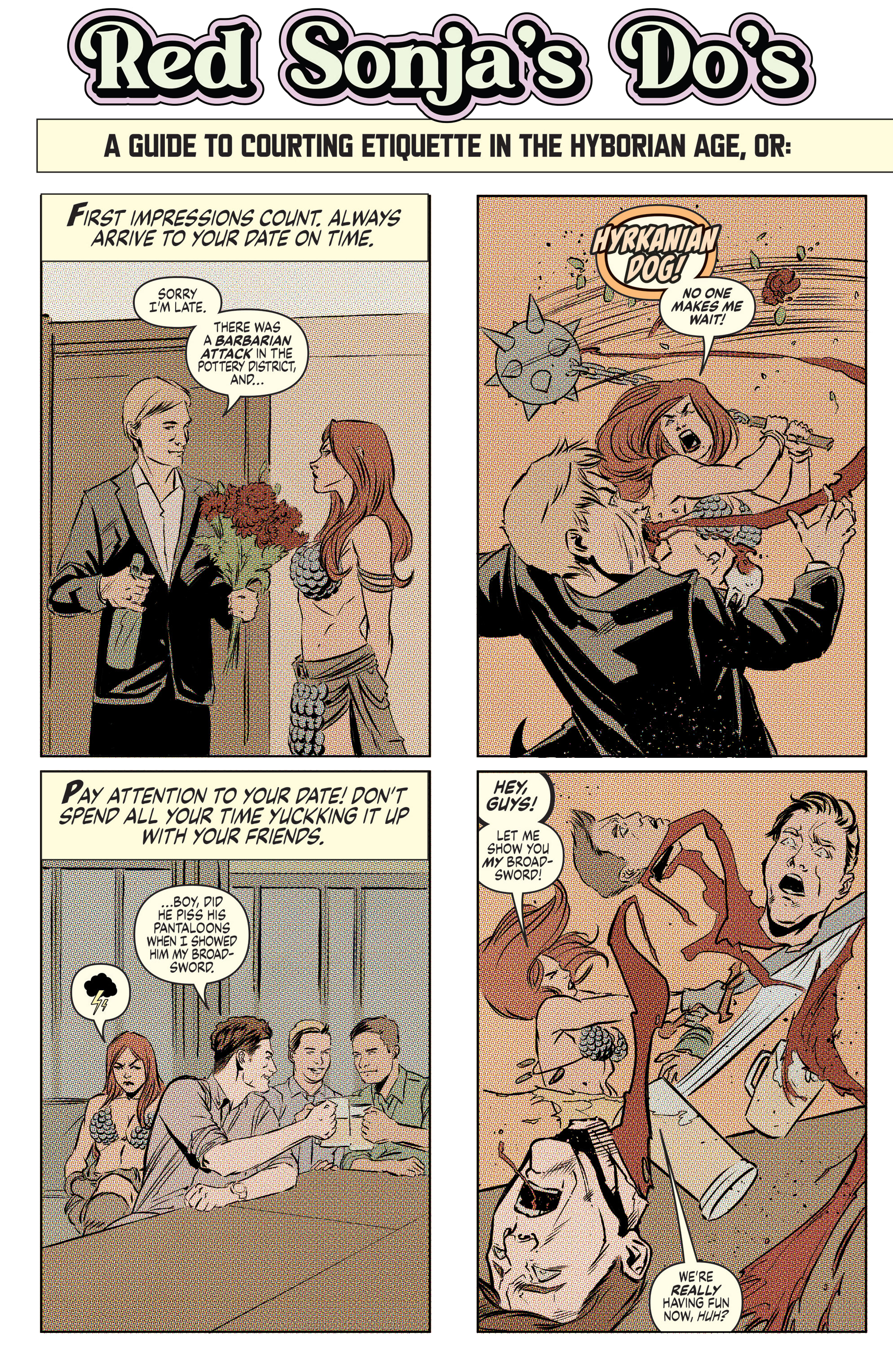 Red Sonja Valentine's Special One-Shot (2021) issue 1 - Page 24